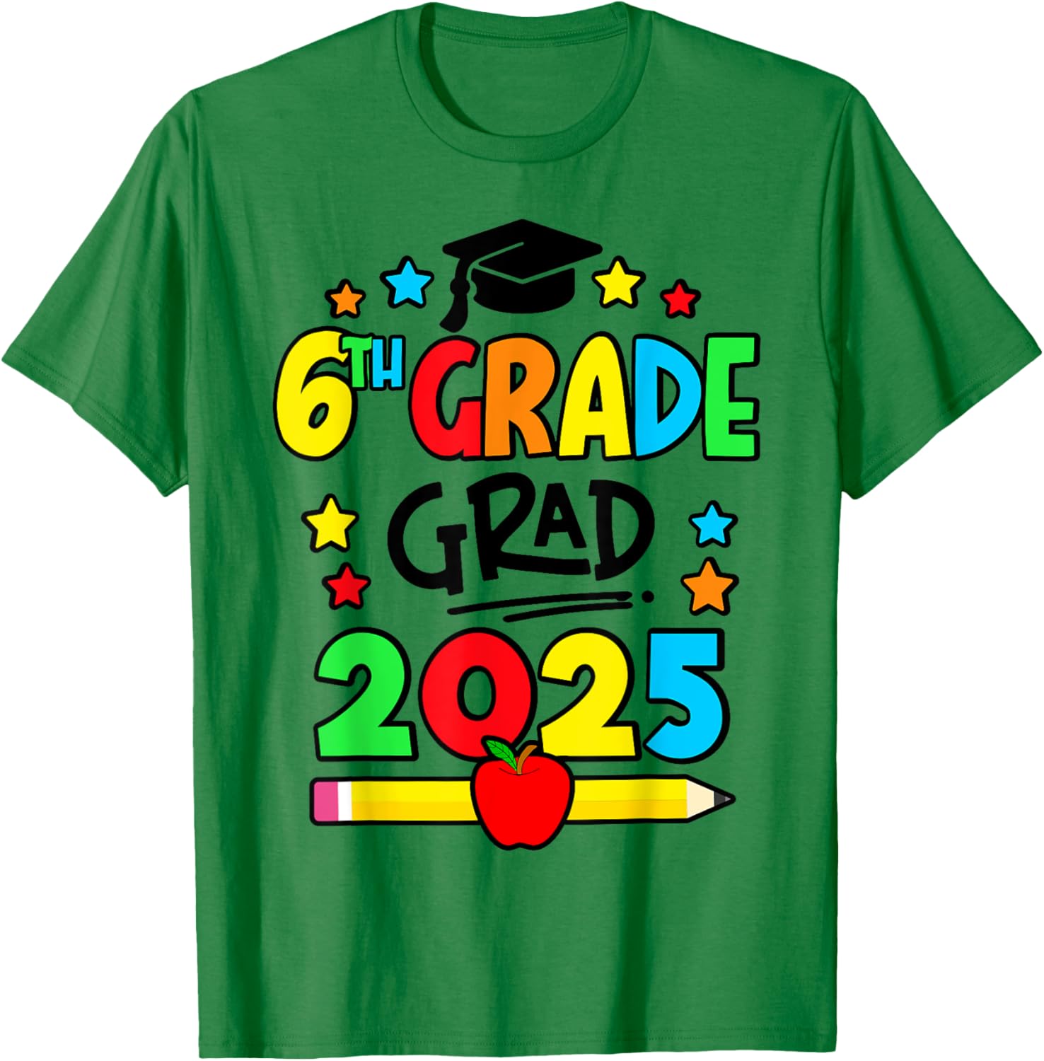 Sixth Grade Graduation T-Shirt 2025 Perfect for Elementary School Celebrations - 12
