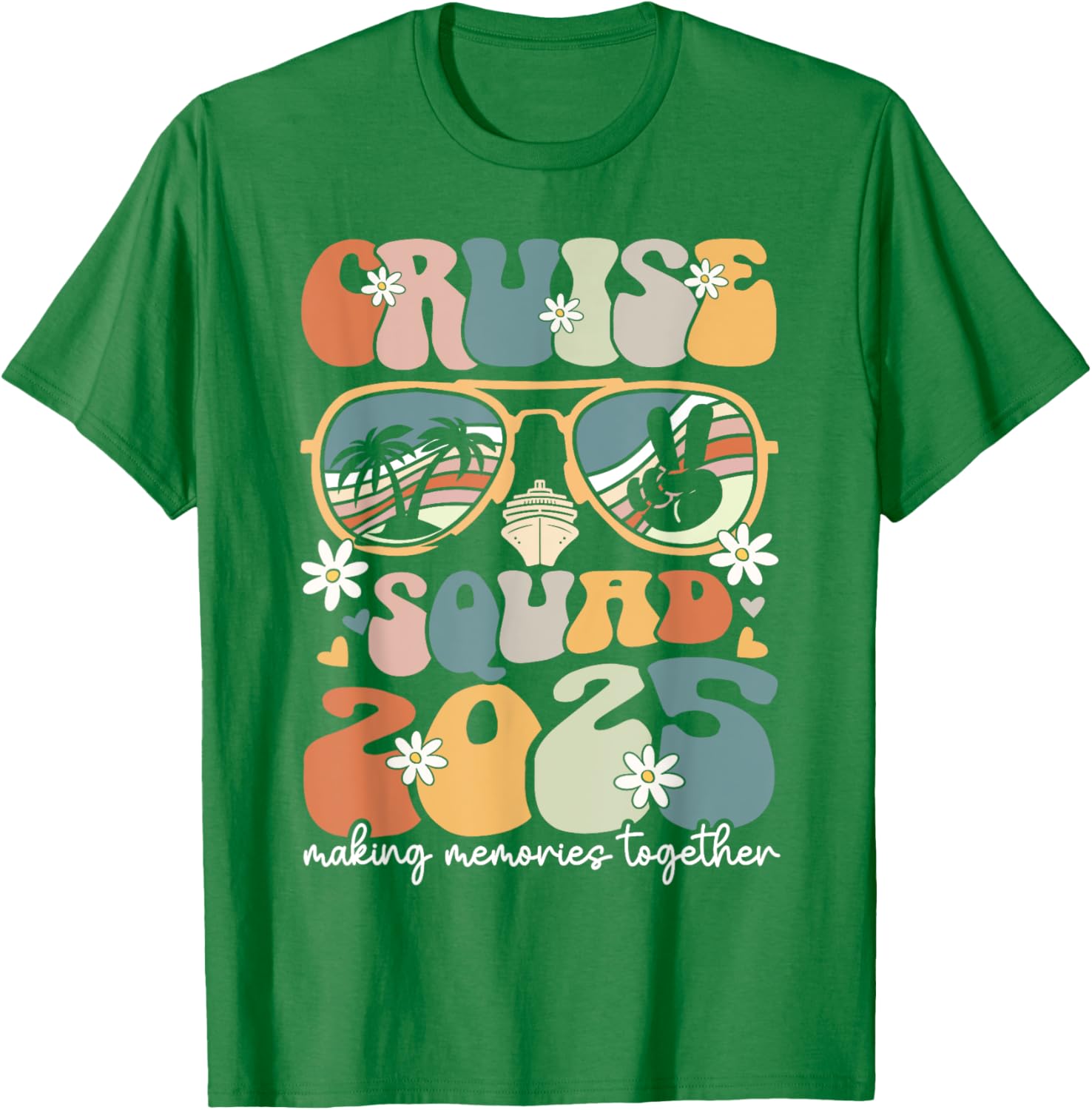 Cruise Squad 2025 Family Matching Summer Vacation T-Shirts for Fun Adventures - 9
