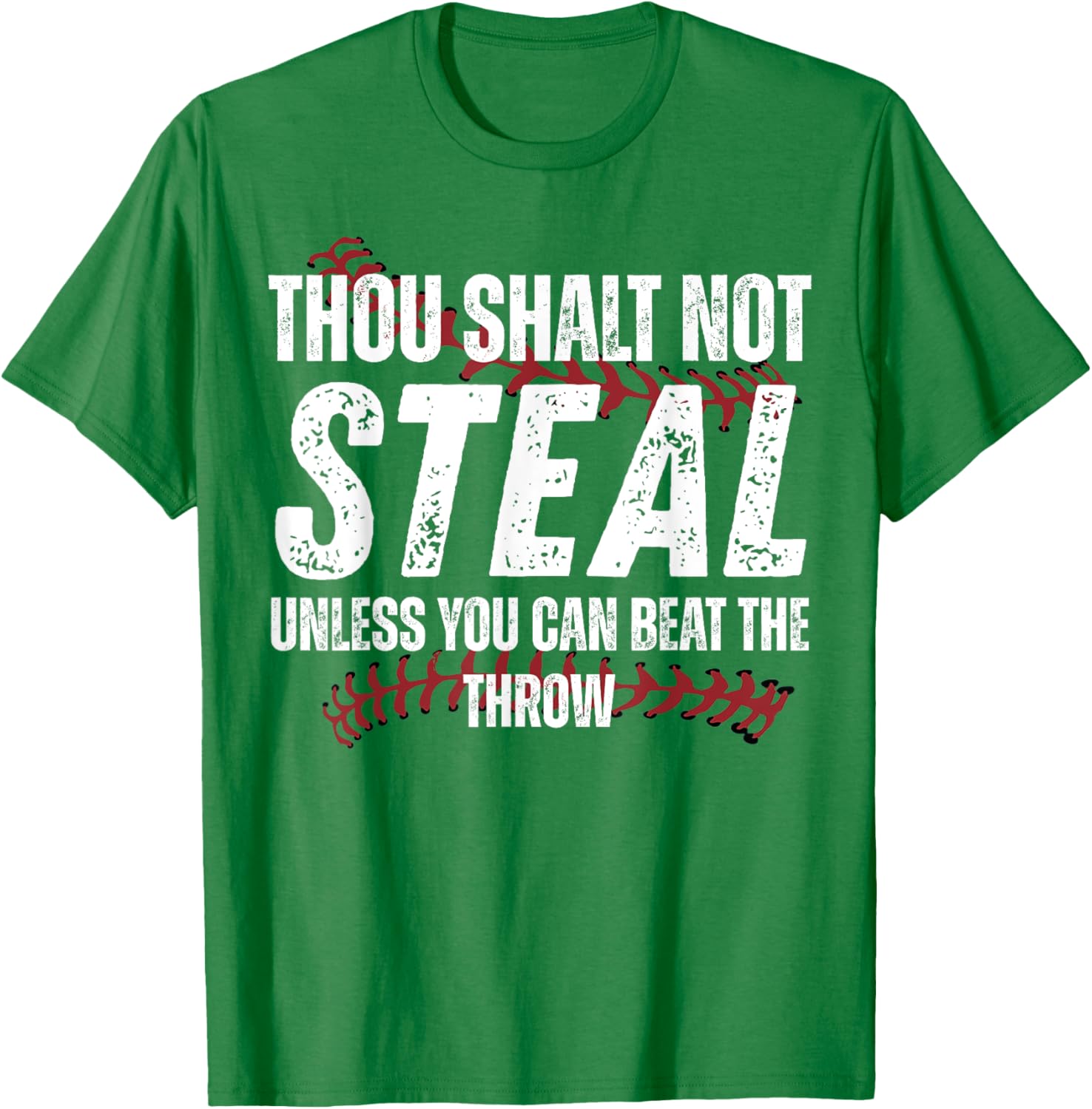 Thou Shalt Not Steal Unless You Can Beat The Throw Fun T-Shirt - 10
