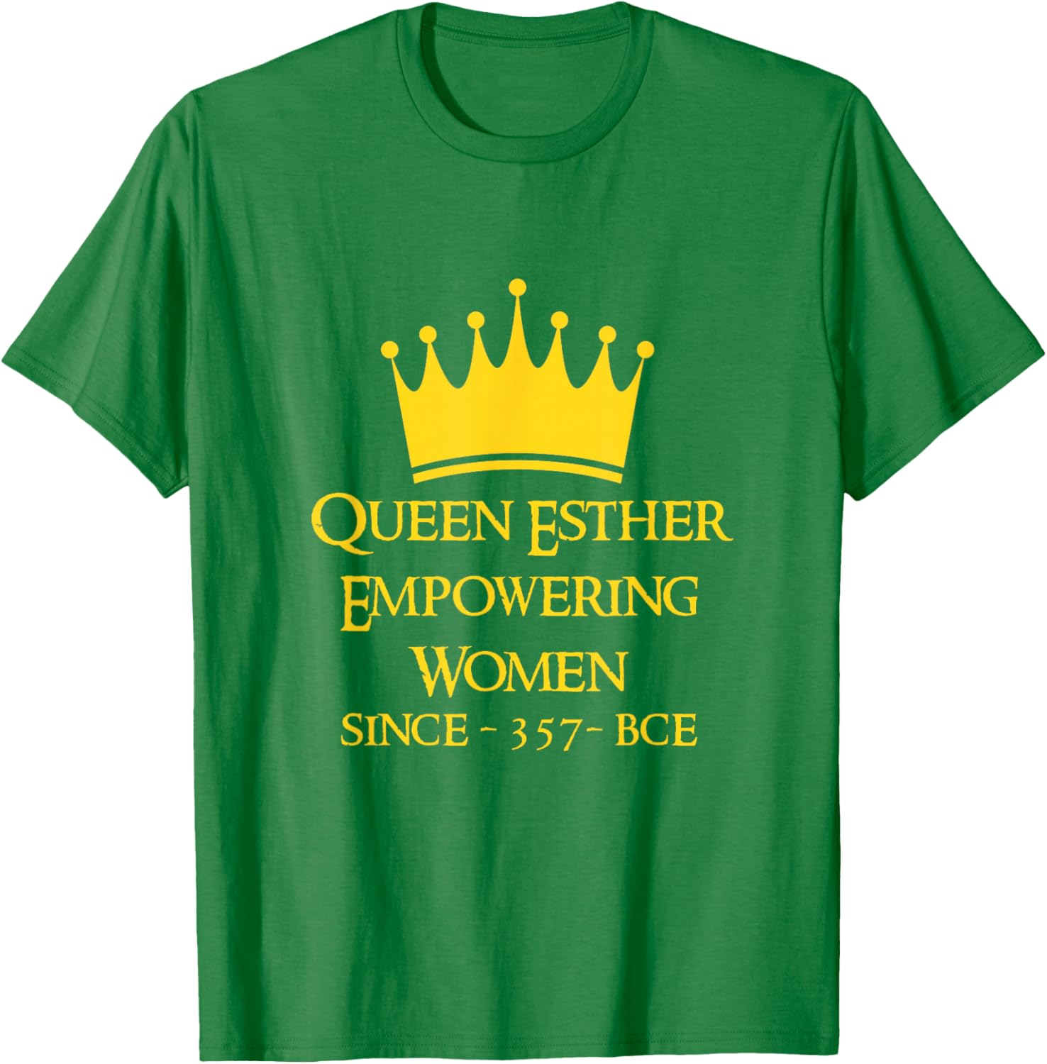 Queen Esther Empowering Women Purim T-Shirt for Feminists and Allies - 11