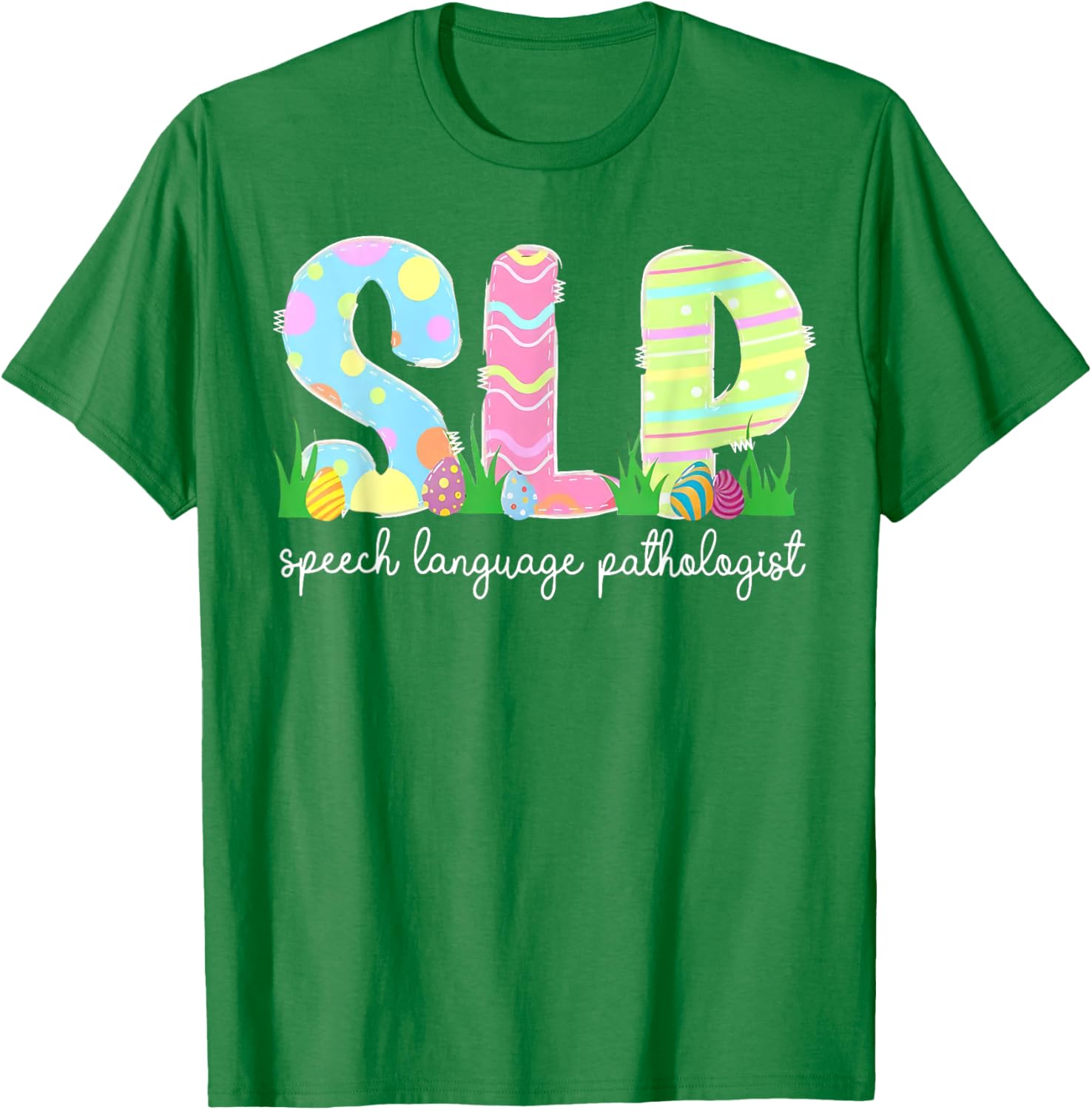 Charming Easter SLP T-Shirt for Speech Language Pathology Lovers - 7