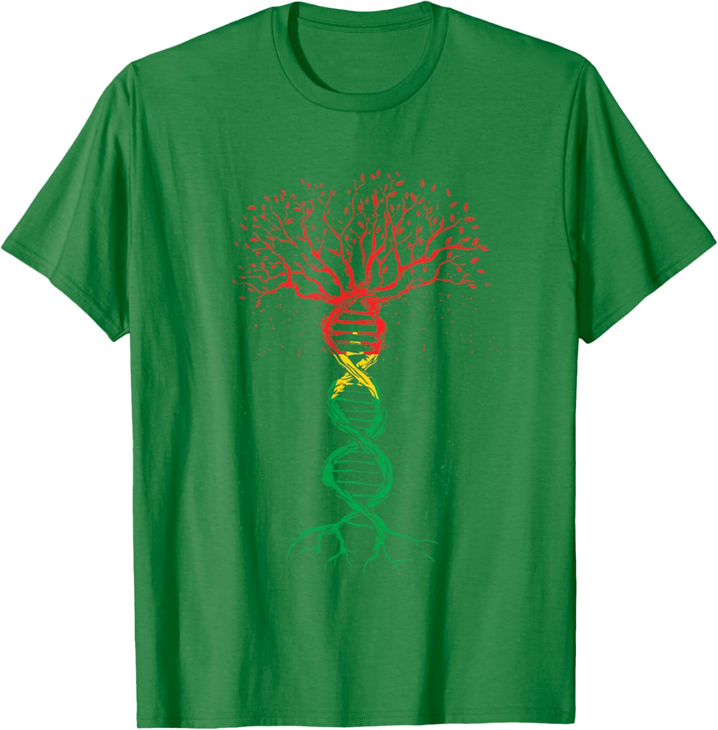 Burkina Faso Pride T-Shirt with DNA Tree Roots and Flag Design - 29
