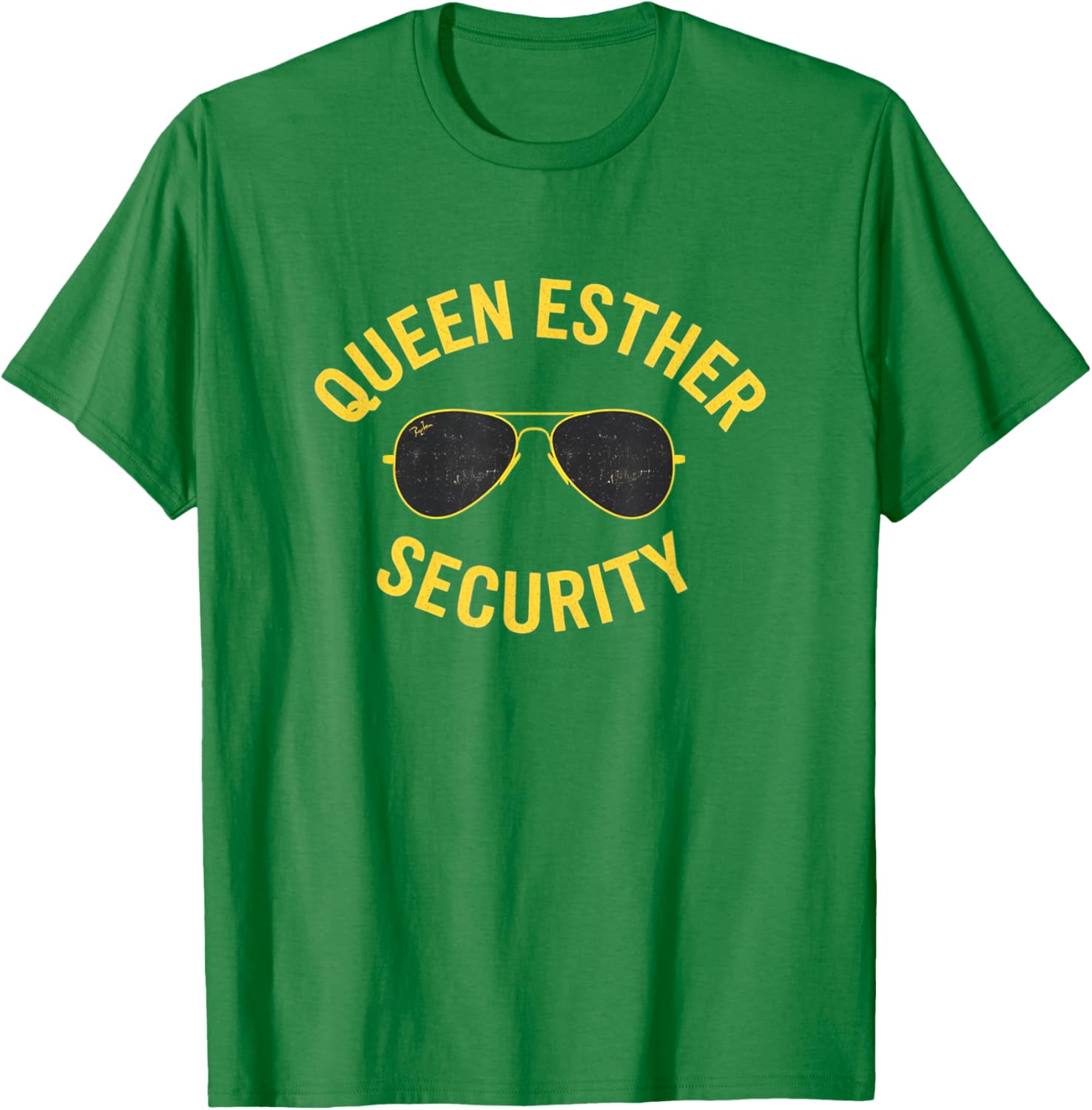 Funny Queen Esther Security T-Shirt for Purim Parties and Celebrations - 10