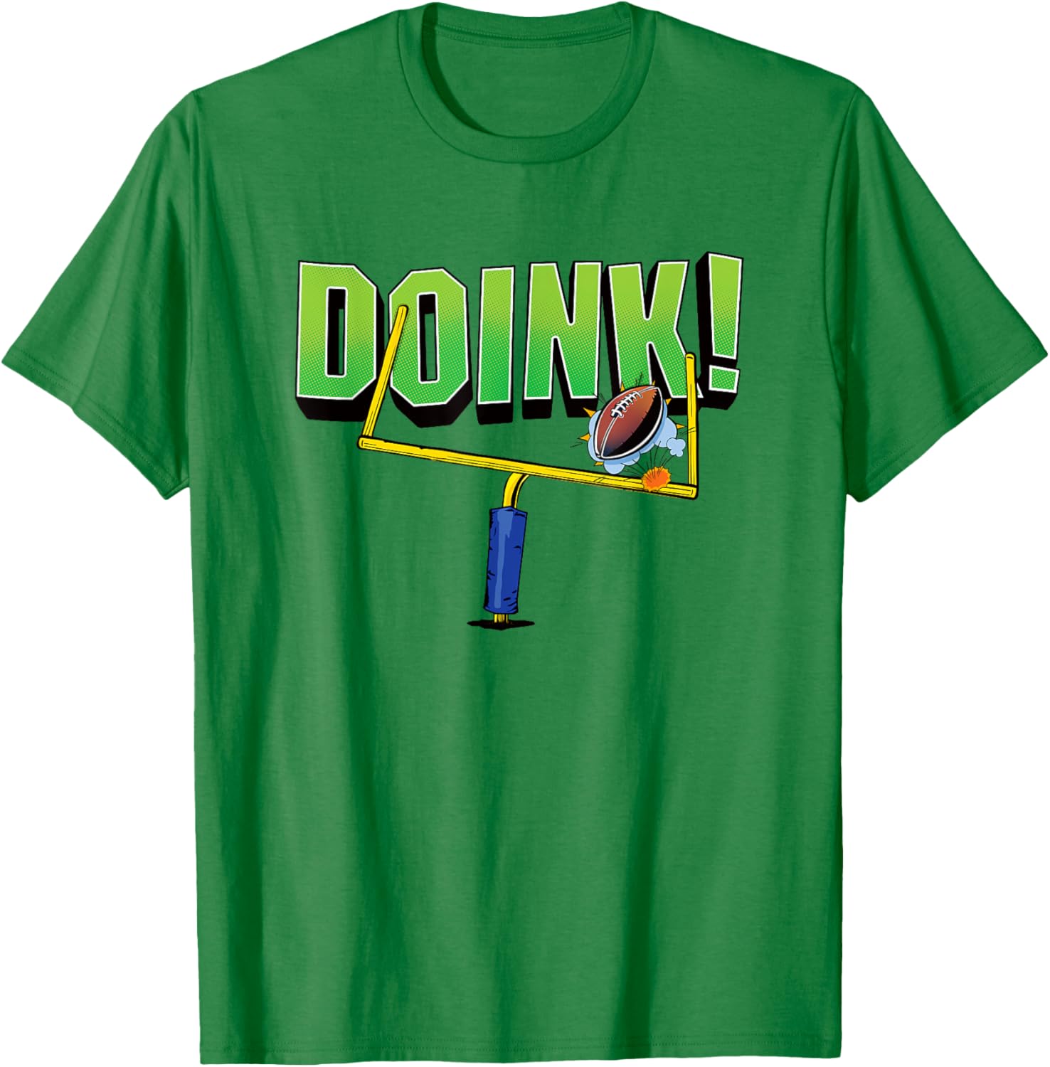 Funny Football Kicker T-Shirt for Fans Who Missed the Field Goal Posts - 19