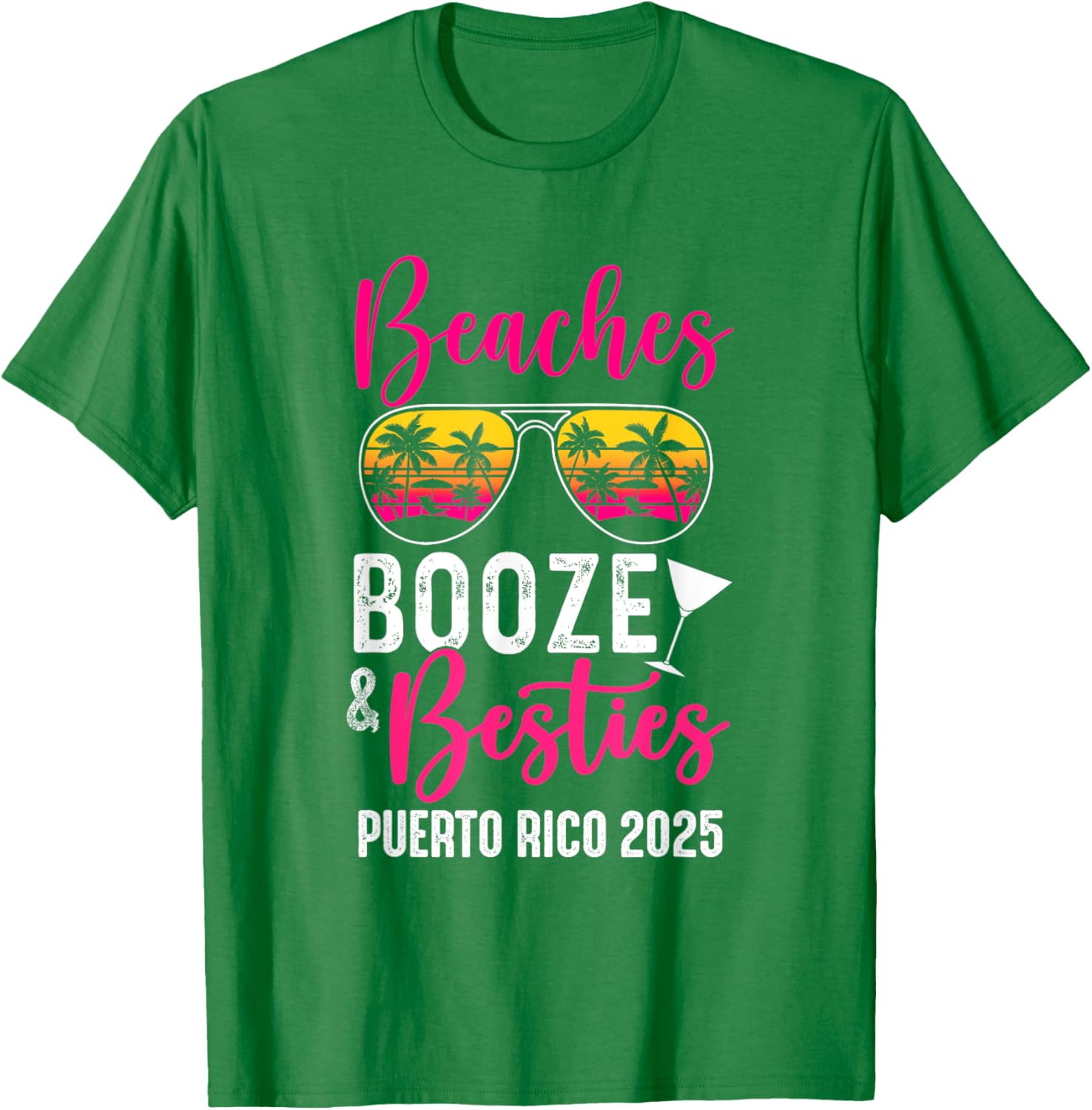 Girls Weekend Trip Puerto Rico T-Shirt Fun Beaches Booze Besties 2025 - 6