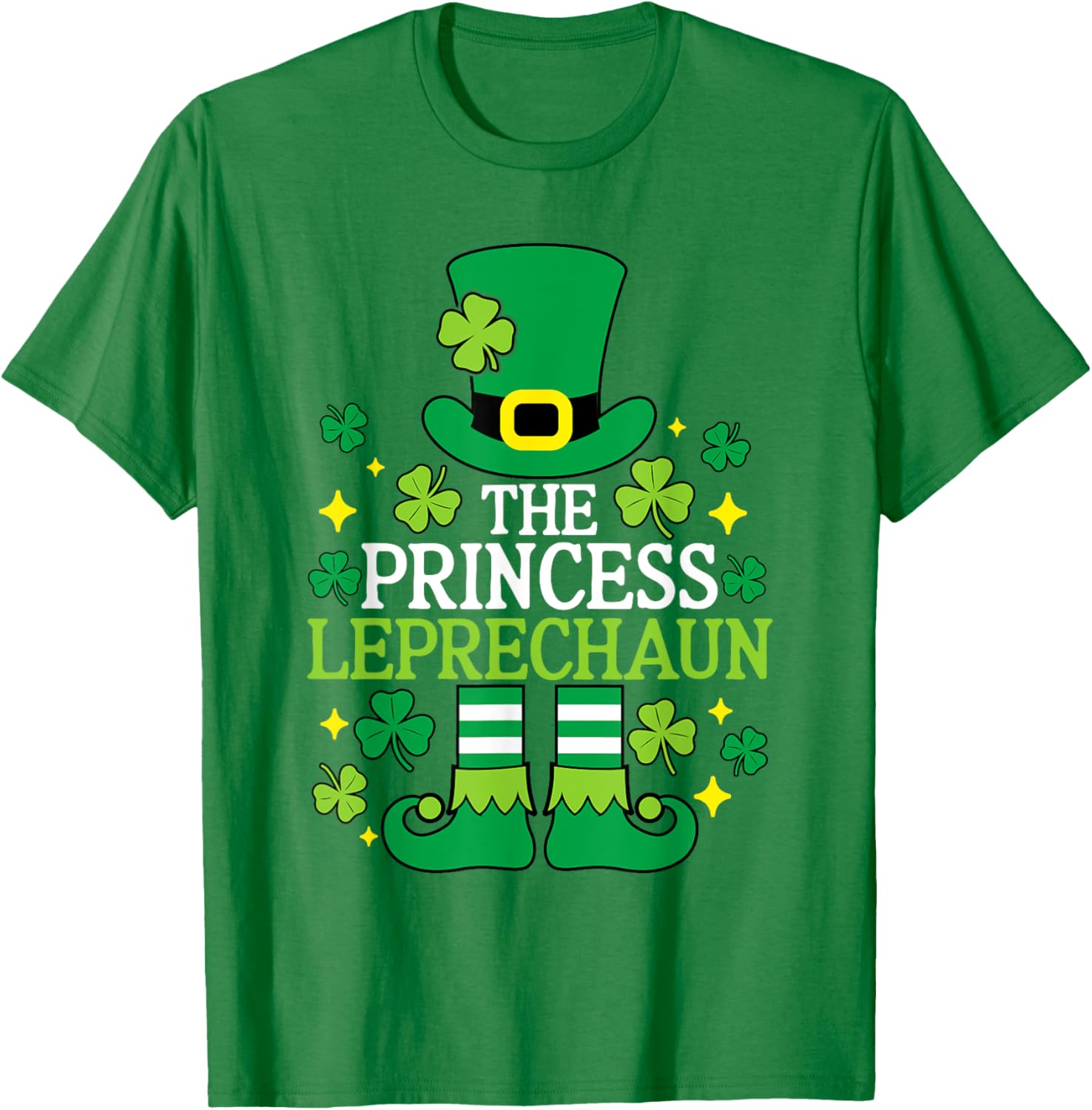 Charming Princess Leprechaun Family Matching T-Shirts for St Patrick's Day - 8