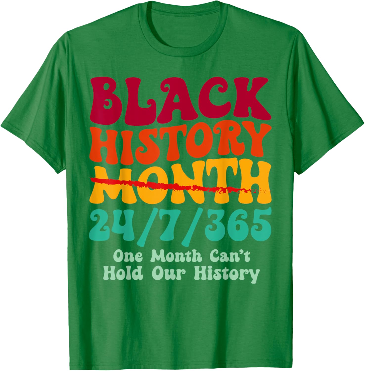 Groovy Black History Month Melanin Afro T-Shirt for Men and Women - 7