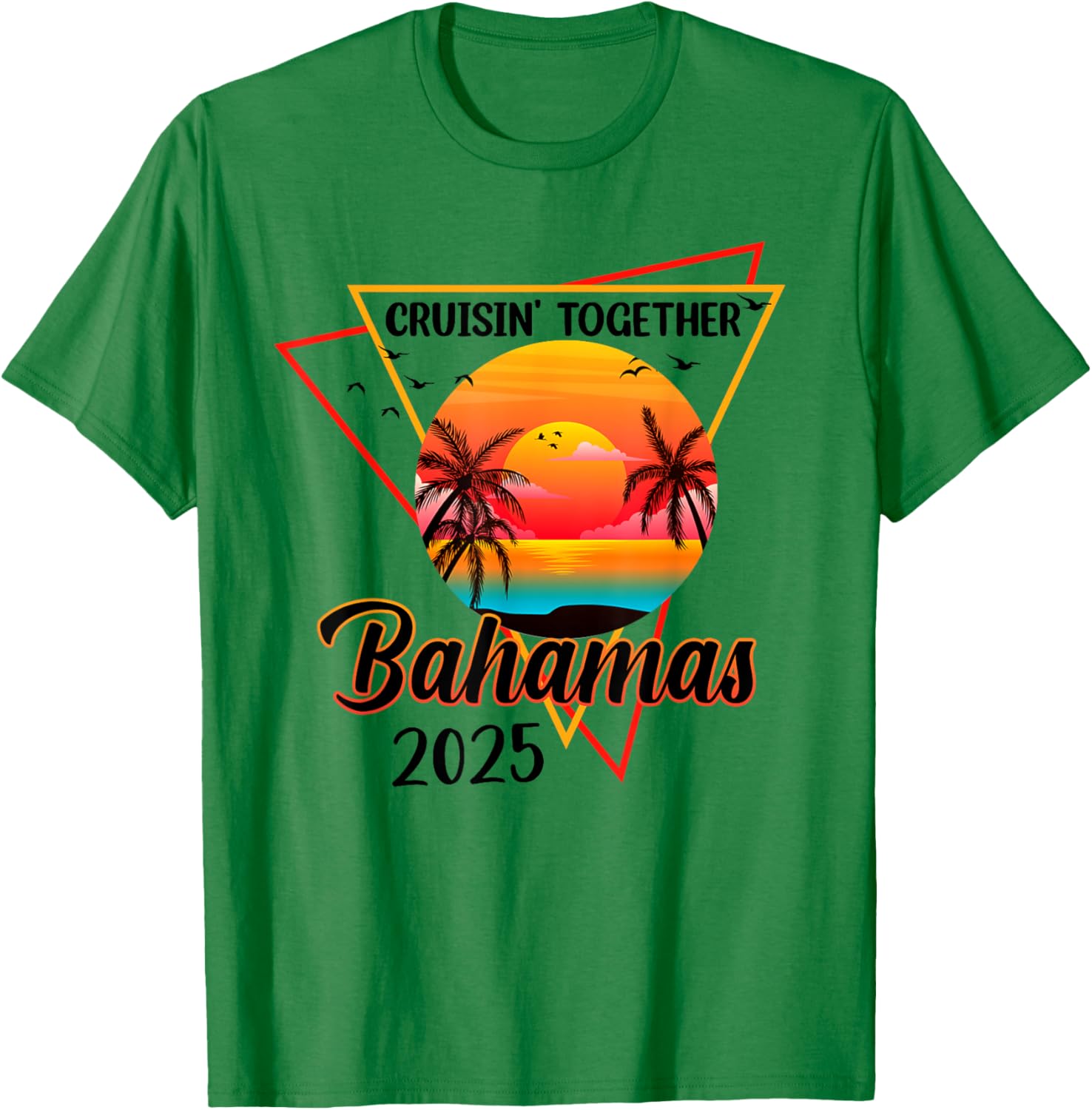 Cruisin Together Bahamas 2025 Family Vacation T-Shirt for Fun Memories - 3