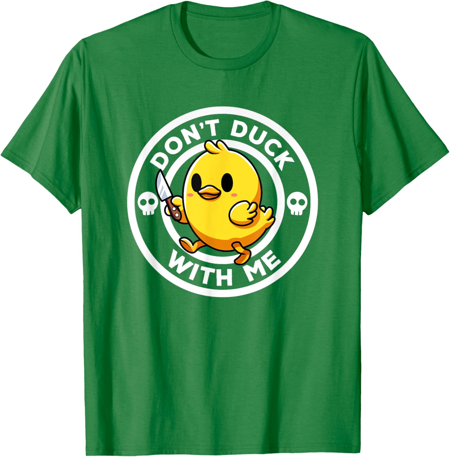 Funny Rubber Duck T-Shirt for Duck Lovers - Don't Duck With Me Design - 11