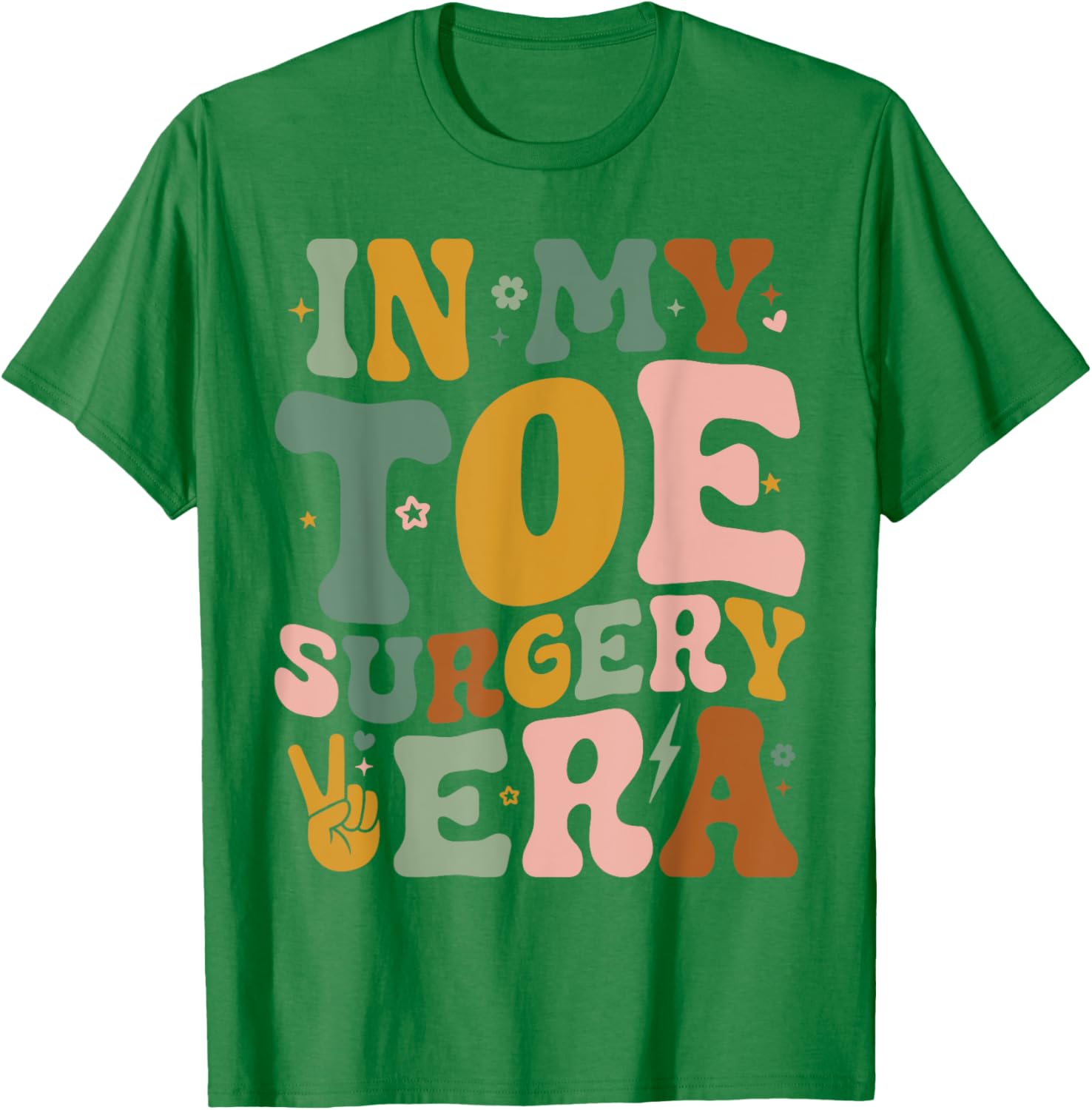Funny Broken Toe Surgery Recovery T-Shirt for Toe Surgery Era Fans - 1