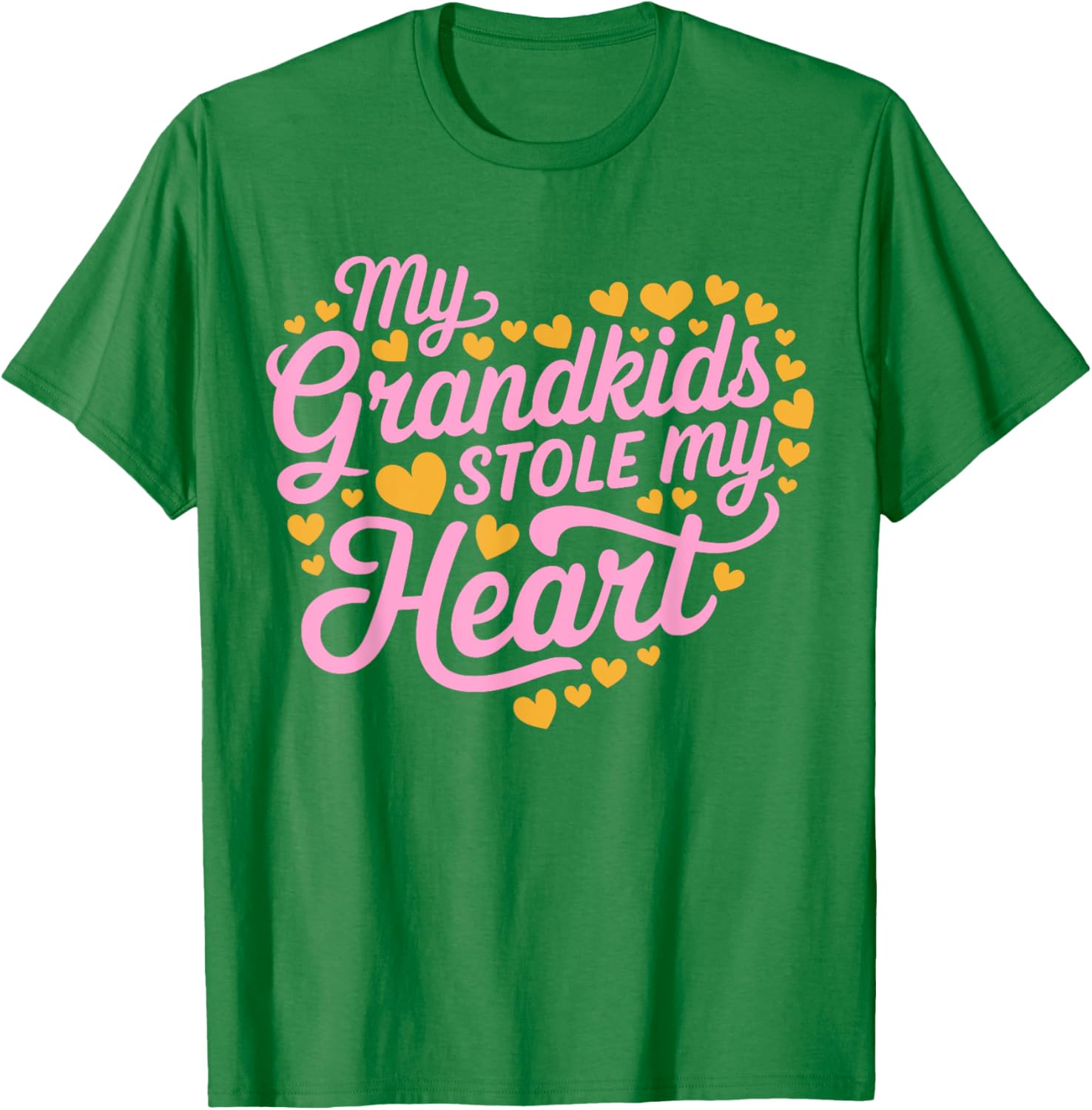 My Grandkids Stole My Heart T-Shirt for Grandma and Nana Lovers - 10