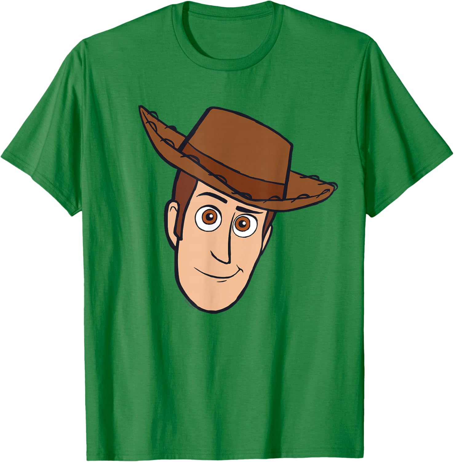 Disney Pixar Toy Story Sheriff Woody Big Face T-Shirt for Kids and Adults - 13