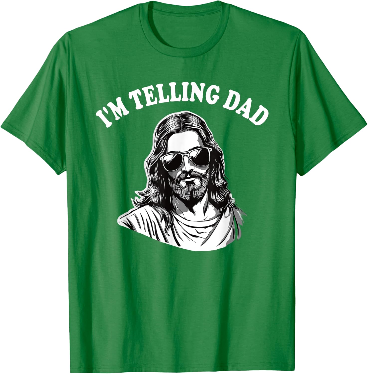 Funny Christian Jesus Meme Dad T-Shirt for Religious Humor Lovers - 7