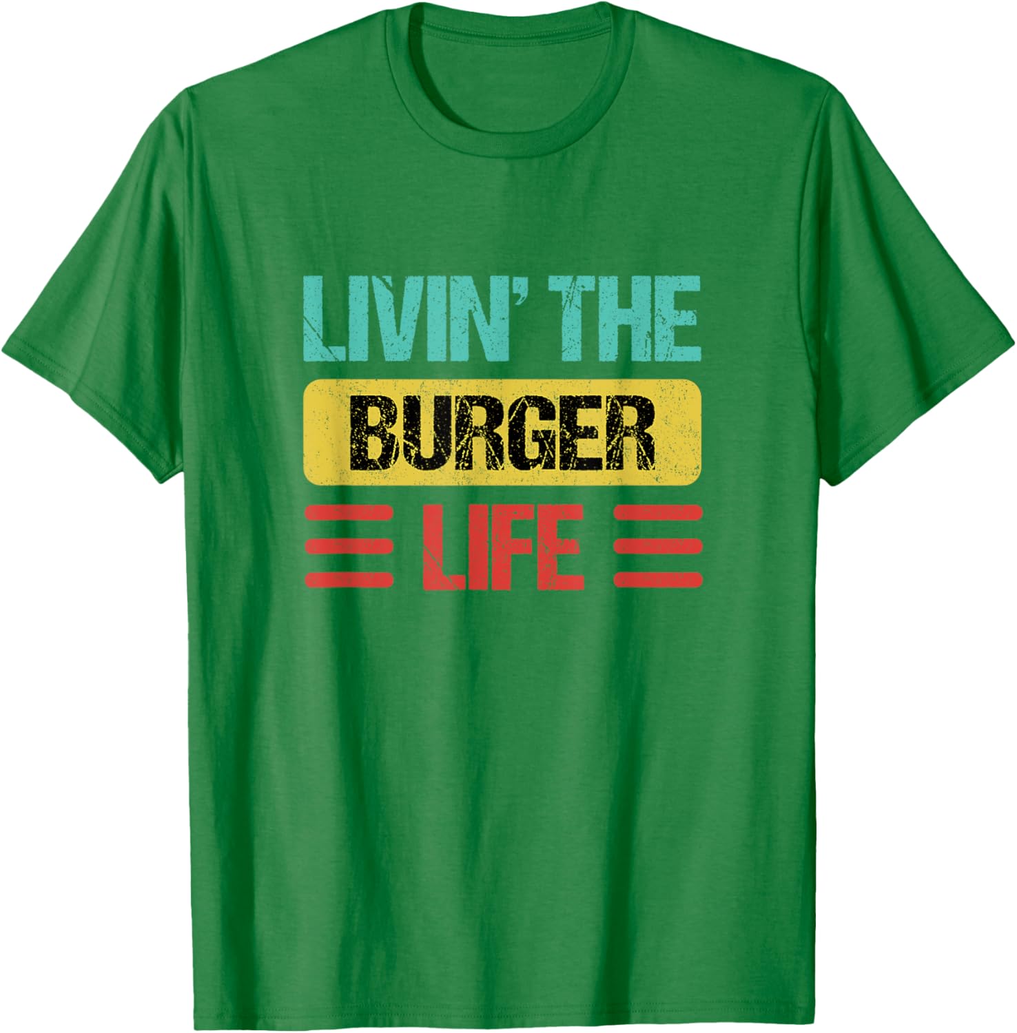 Funny Burger Name T-Shirt for Food Lovers - Casual Wear Tee - 3