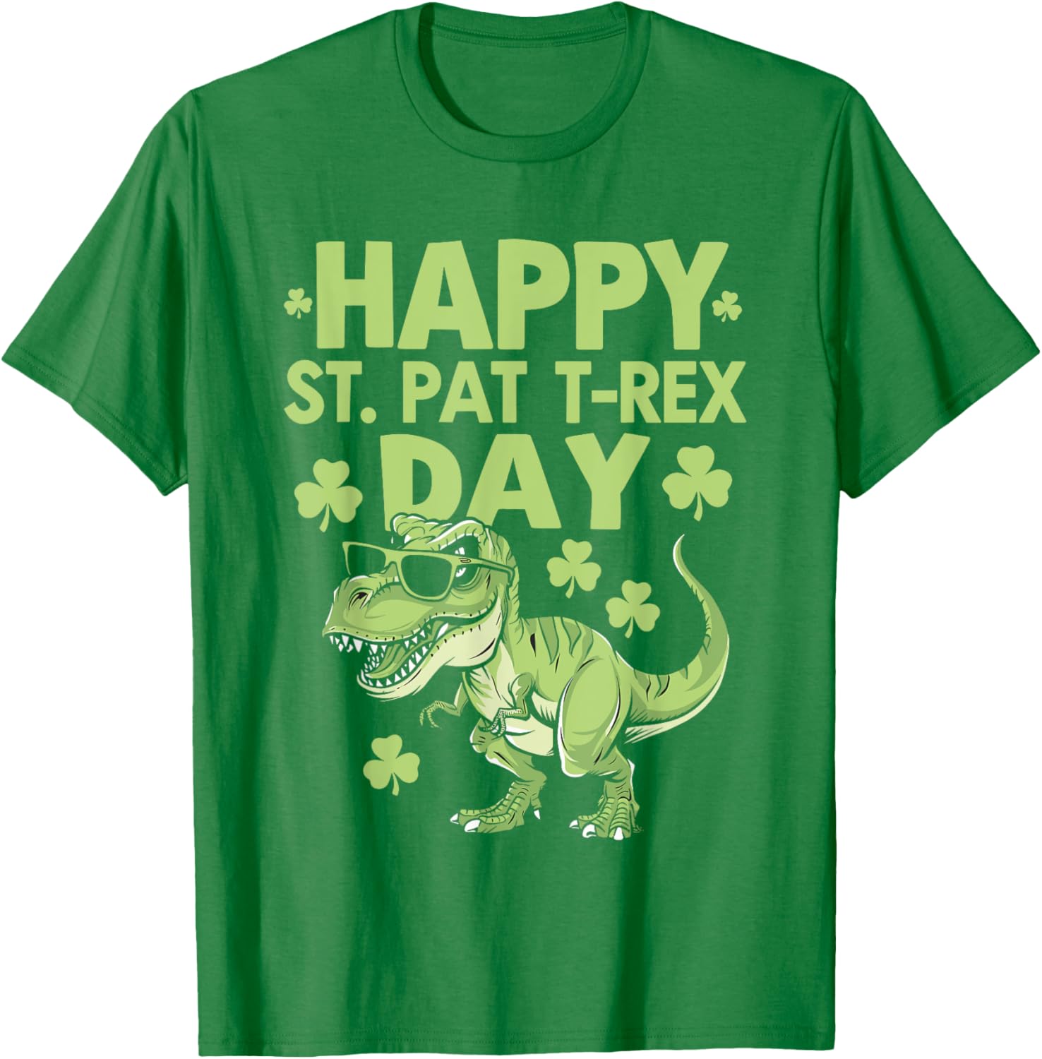 Happy St Pat Trex Day Dino T-Shirt for Toddlers - Perfect for Kids! - 4