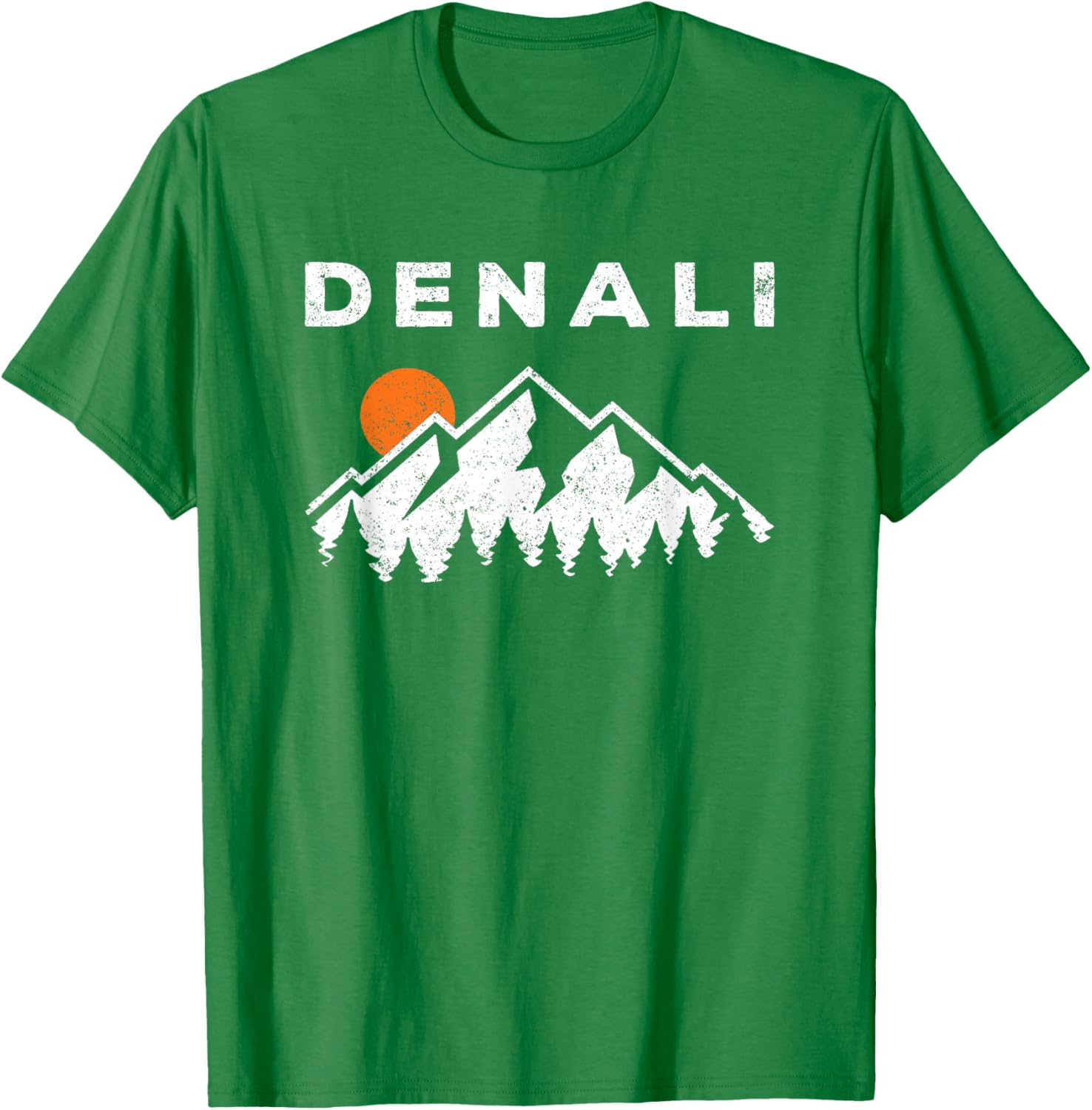 Retro Denali National Park Mountains T-Shirt Vintage Alaska Souvenir - 1