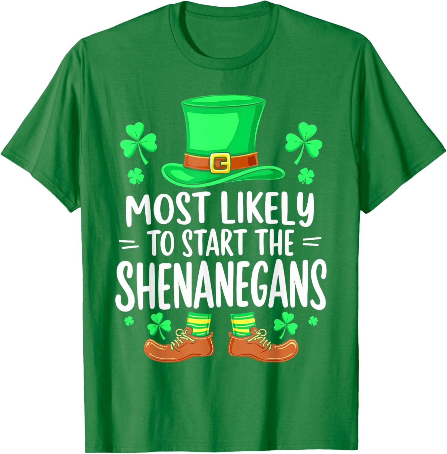 St Patricks Day Shenanigans T-Shirt for Fun Irish Celebrations - 18