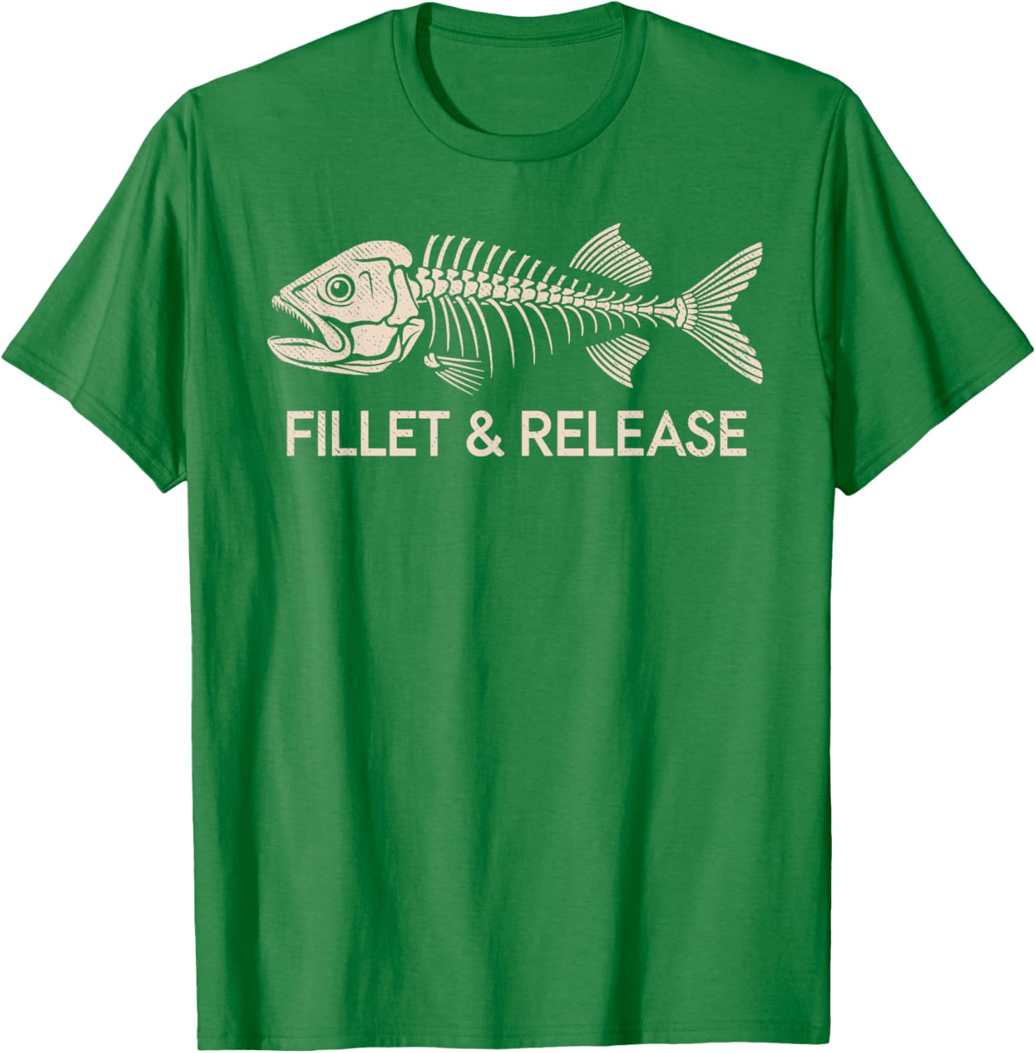 Funny Fishing T-Shirt for Anglers - Fillet and Release Humor Tee - 17