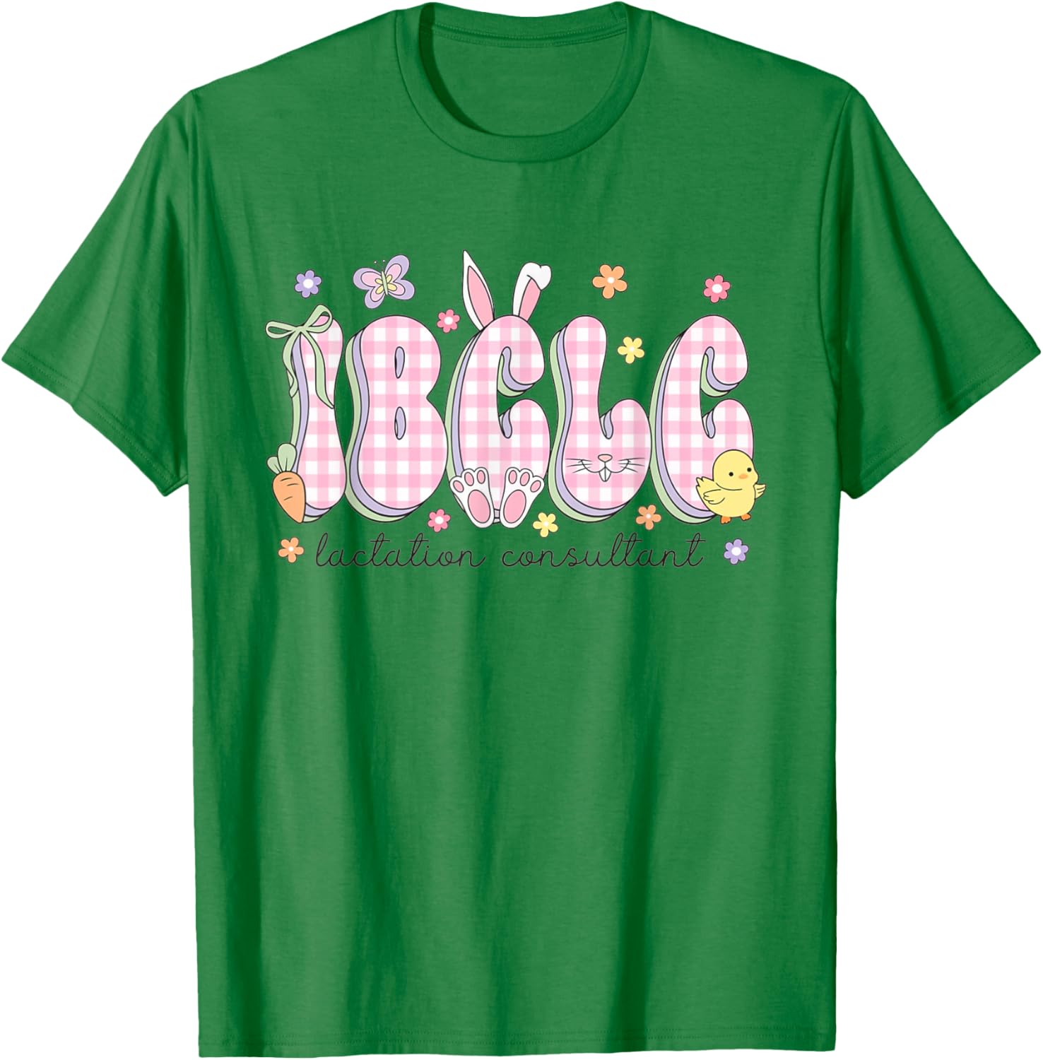 IBCLC Lactation Consultant Easter T-Shirt for Breastfeeding Education - 10