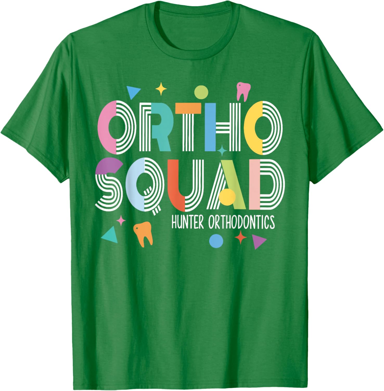 Ortho Squad Orthodontic Assistant T-Shirt for Dental Professionals - 16