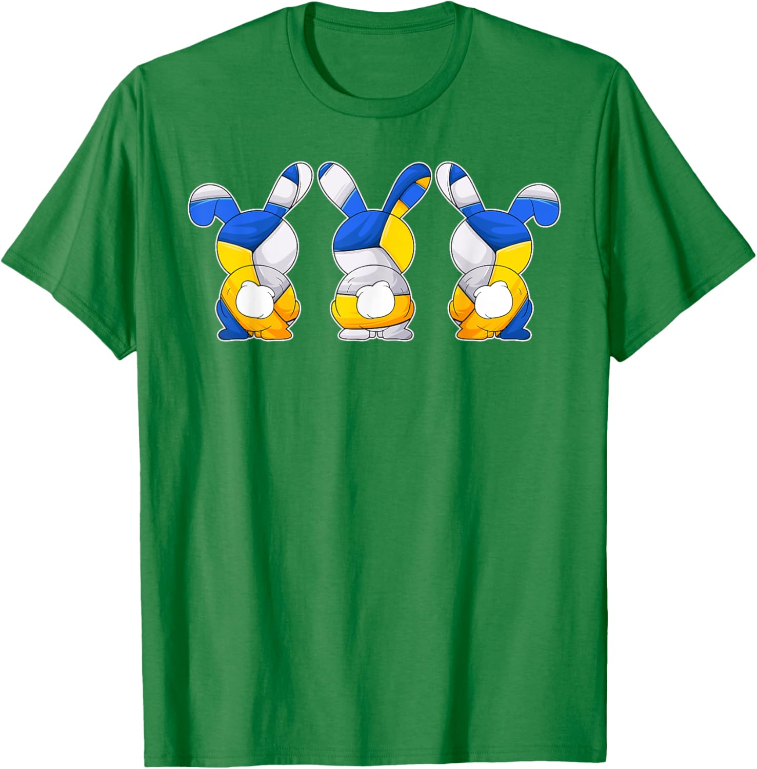 Funny Volleyball Easter Bunnies T-Shirt for Men and Boys Celebrating Easter - 3