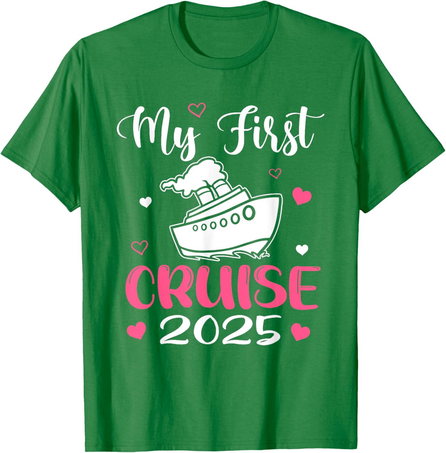 My First Cruise 2025 Family Vacation T-Shirt for Fun Adventures - 5