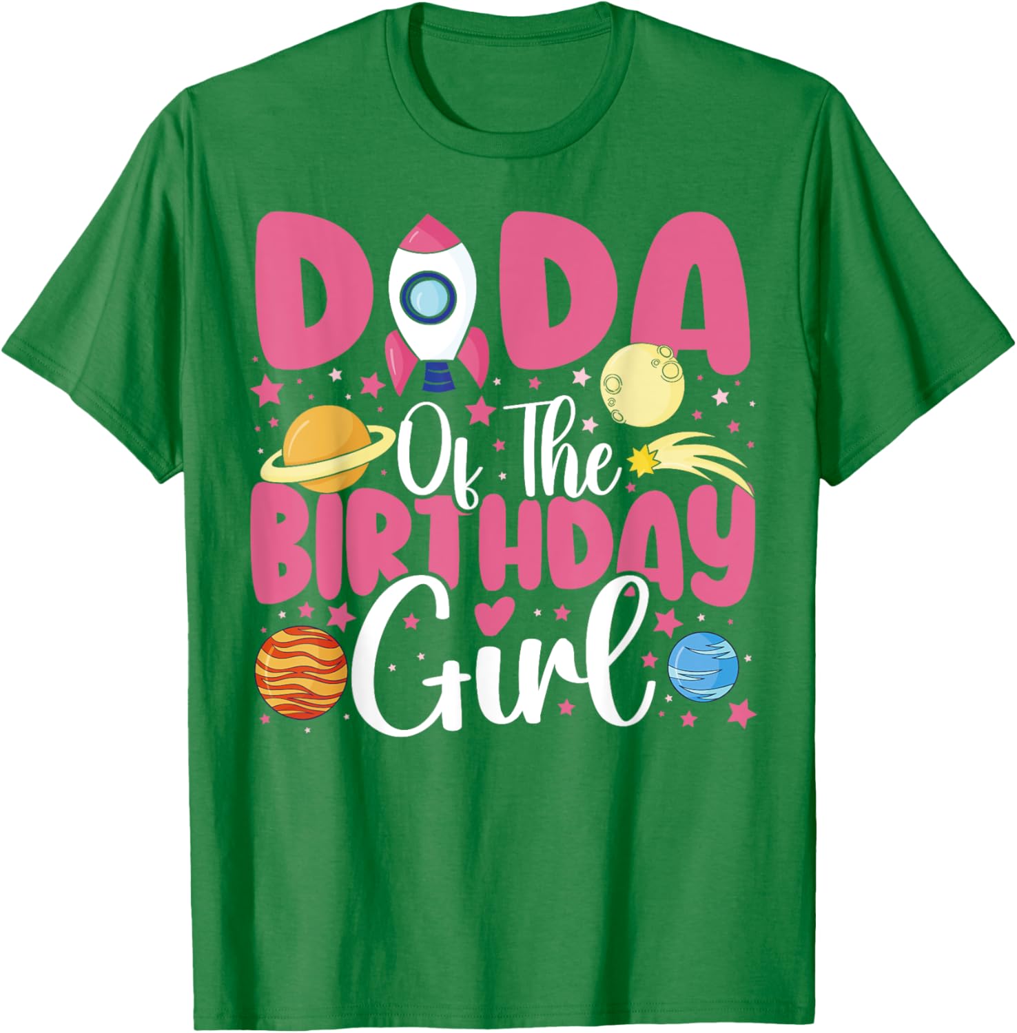 Birthday Girl Astronaut Family T-Shirt for Fun Celebrations - 18