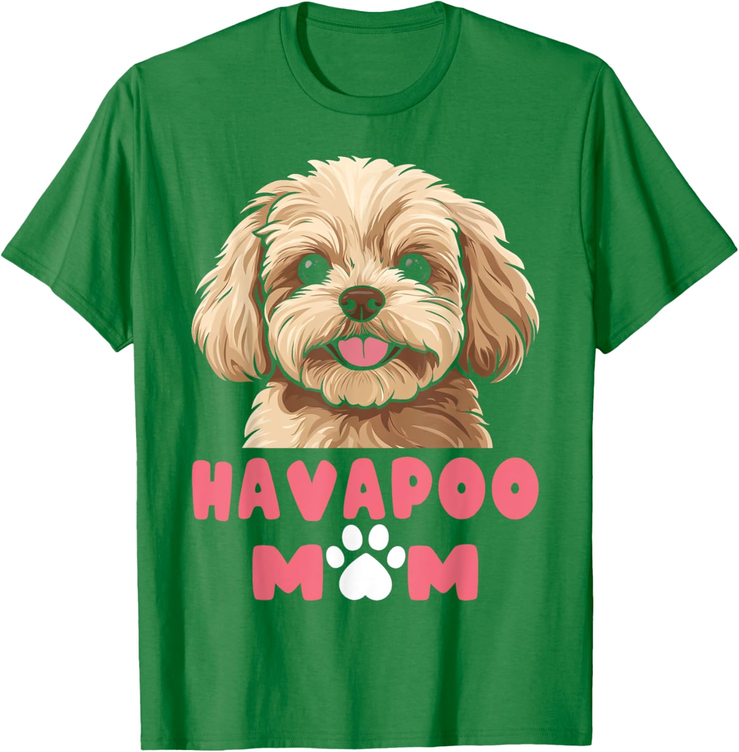 Havapoo Mom Dad T-Shirt for Dog Lovers - Cute Pet Lover Apparel for All - 16