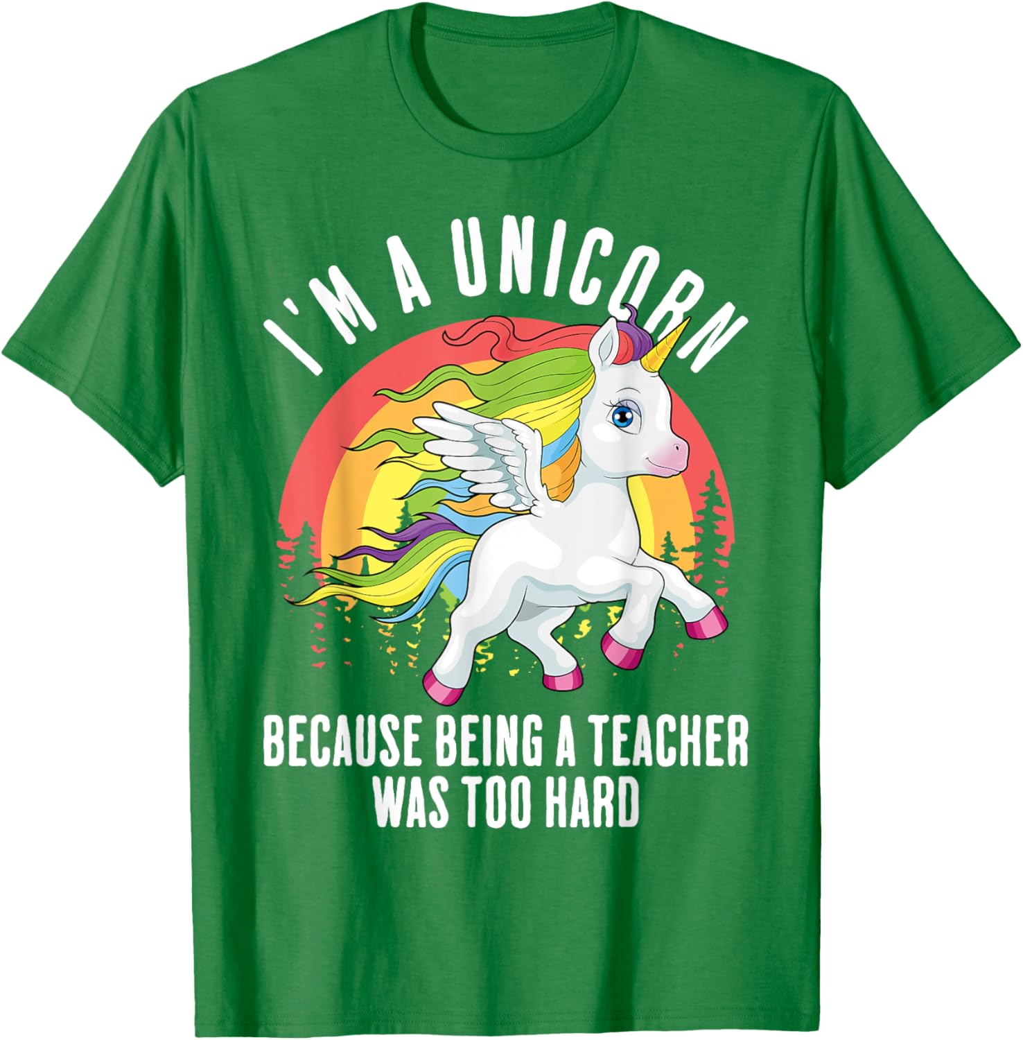 Funny Unicorn Teacher T-Shirt for Creative Educators and Unicorn Lovers - 6