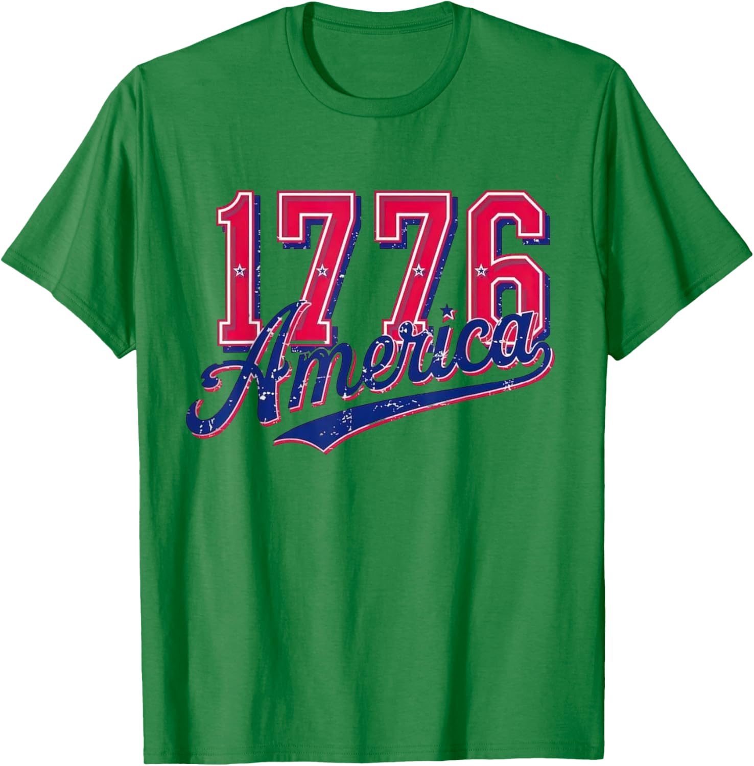 USA Patriotic American Flag 4th of July T-Shirt Celebrating 1776 - 23