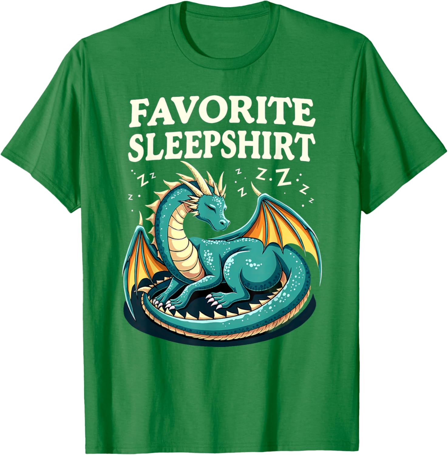 Cozy Sleeping Dragon Favorite Sleepshirt T-Shirt for Ultimate Comfort - 17