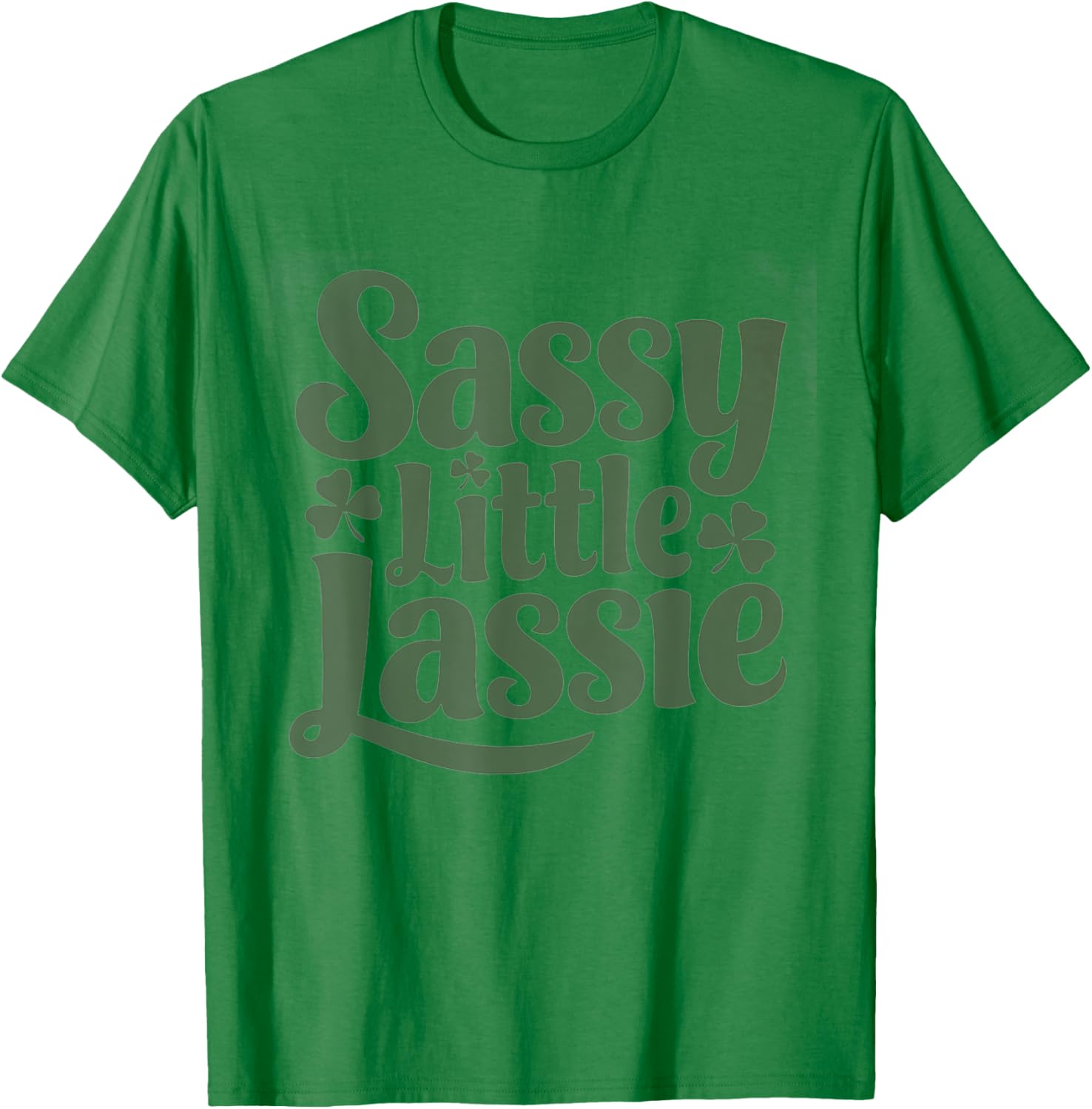 Sassy Little Lassy Vintage St Patrick's Day Toddler T-Shirt for Kids - 8