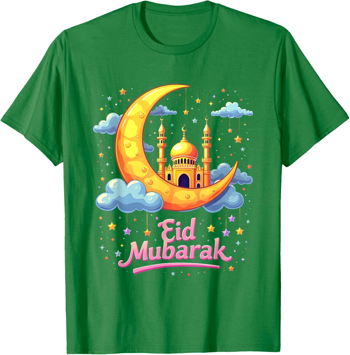 Mubarak Kareem Eid Al-Fitr T-Shirt for Happy Ramadan 2025 Celebrations - 3
