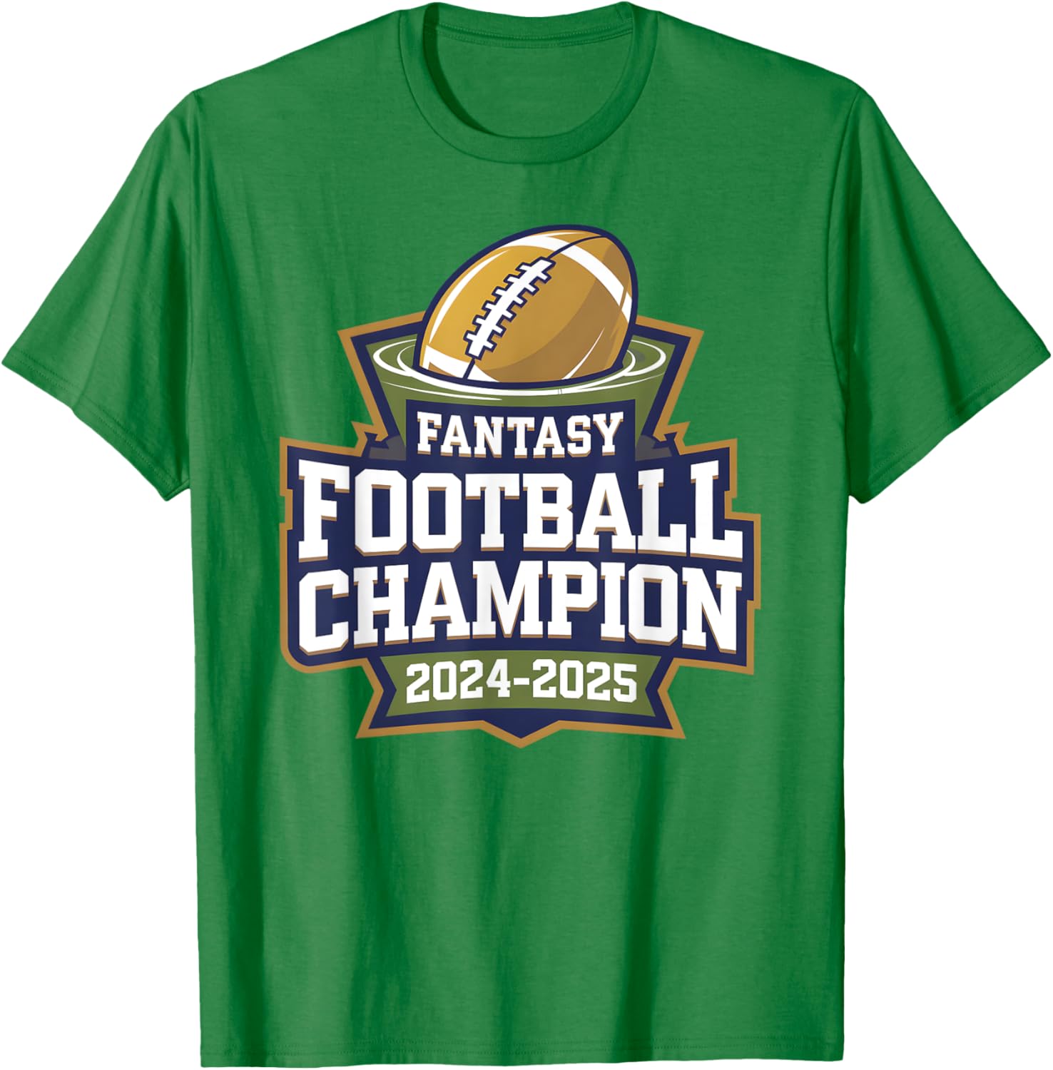 Fantasy Football Champion T-Shirt for Men and Boys 2024-2025 - 2