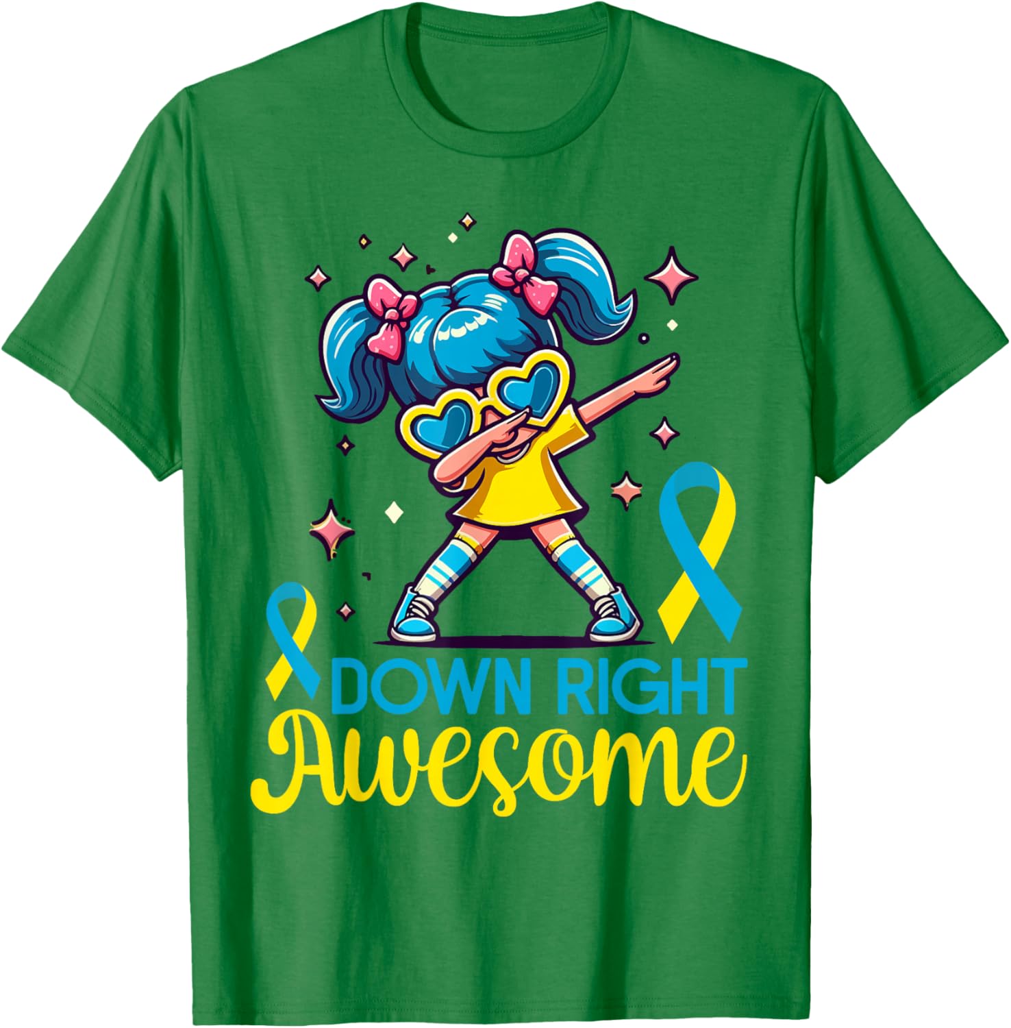Down Syndrome Awareness Day Awesome Girls Women's T-Shirt for Support - 6