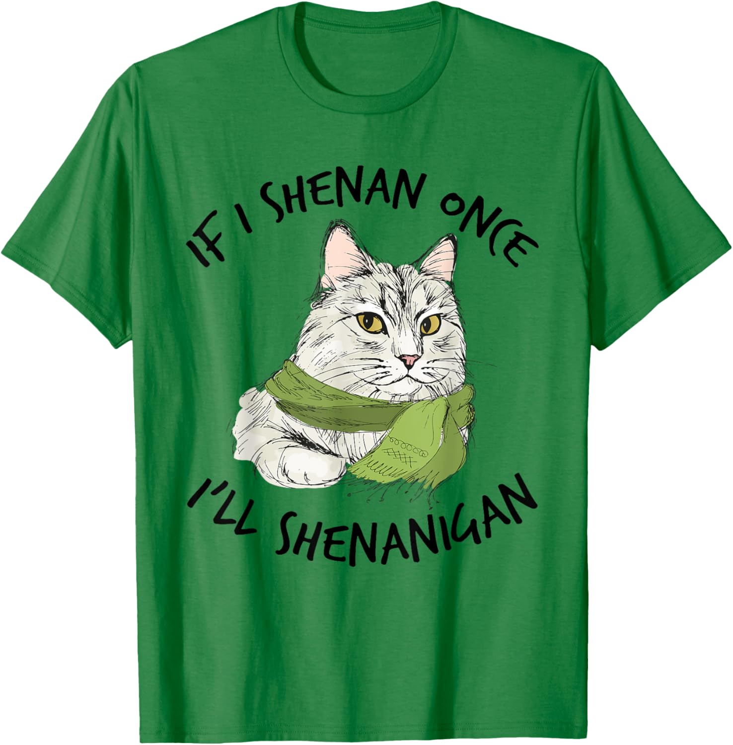 Funny Shenanigan Cat T-Shirt Perfect for Cat Lovers and Laughs - 5