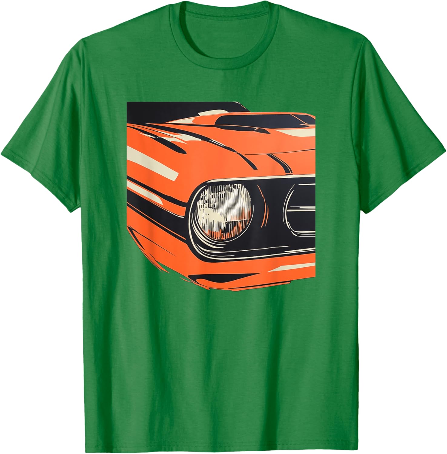 1970 Hemi Muscle Car Cuda T-Shirt for Classic Car Enthusiasts - 11