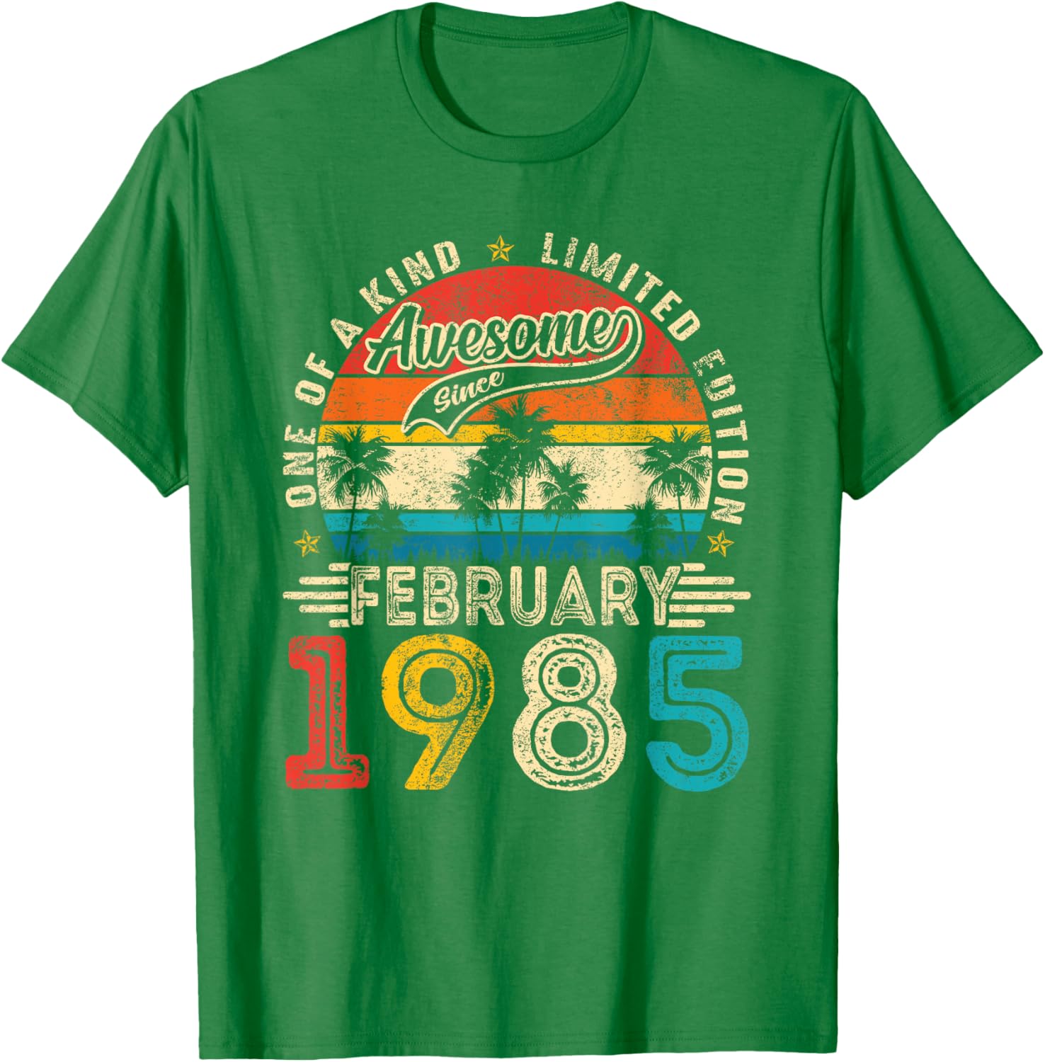 40 Years Awesome Since February 1985 Women's T-Shirt for 40th Birthday - 2