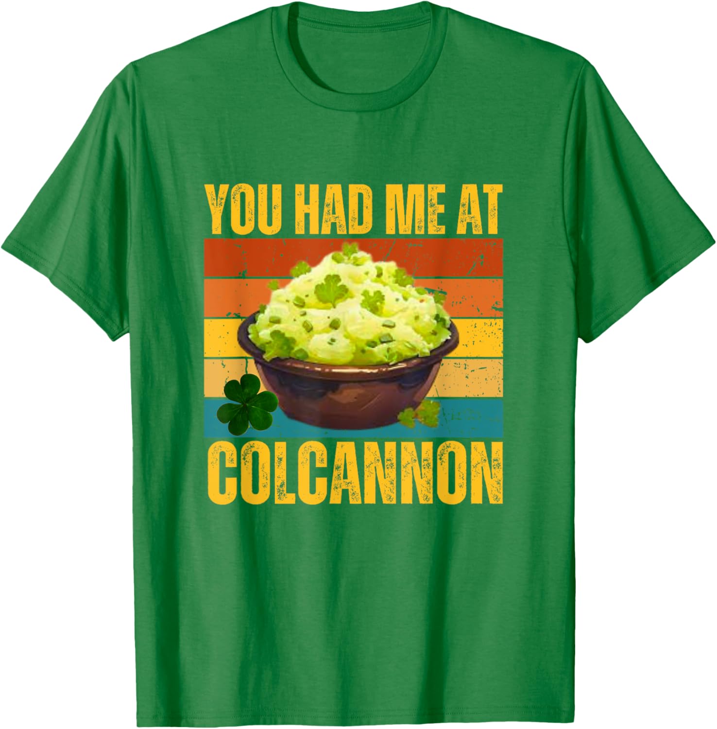 Funny Retro Colcannon T-Shirt for Irish Food Lovers - Unique Gift Idea - 6