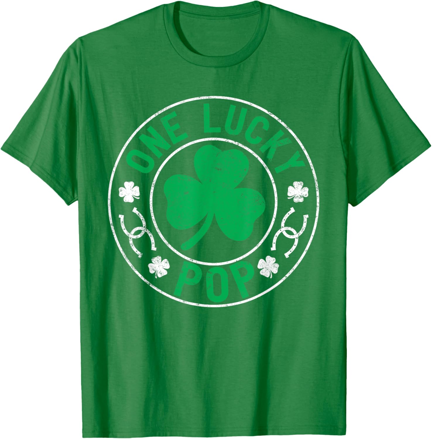 One Lucky Pop St Patrick's Day Shamrock T-Shirt for Festive Fun - 14