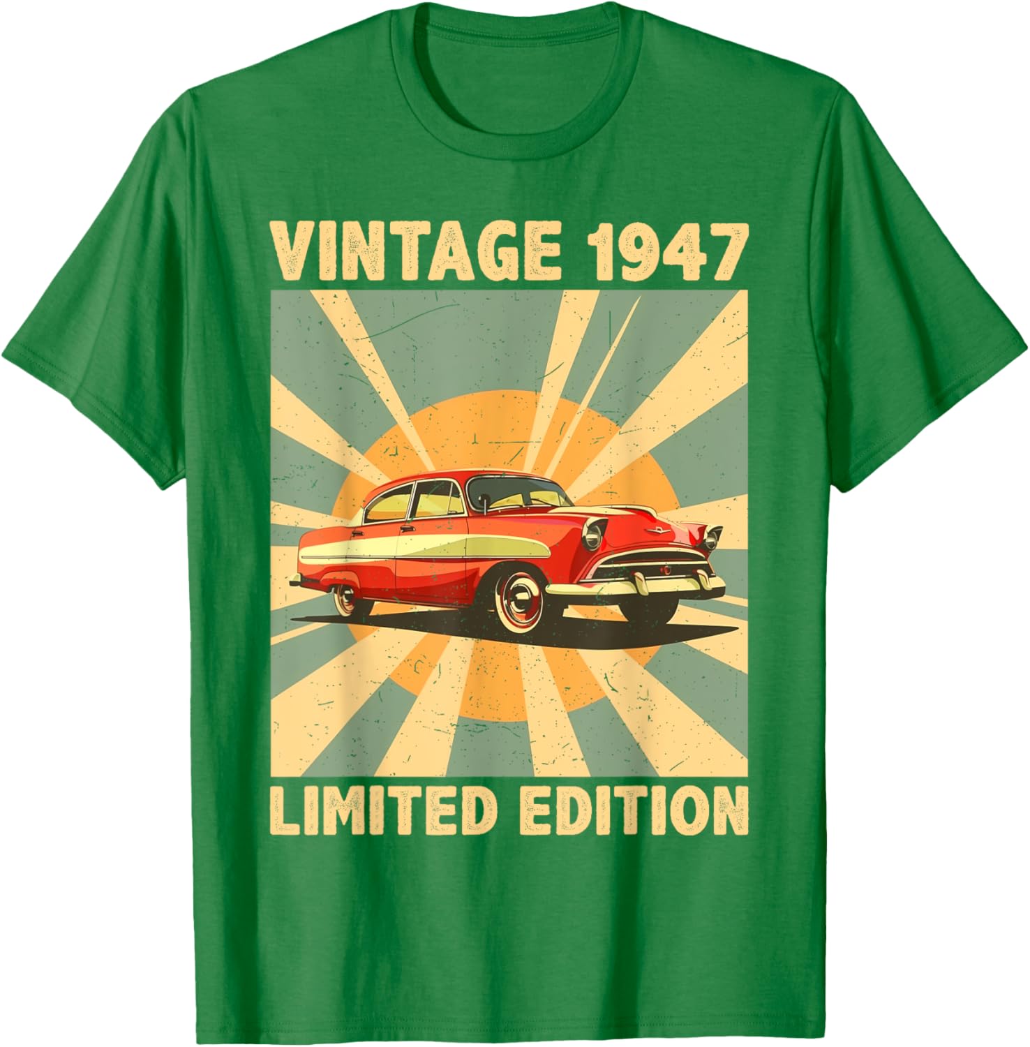 Funny 78th Birthday T-Shirt Retro 80's 1947 Vintage Style Gift Idea - 10