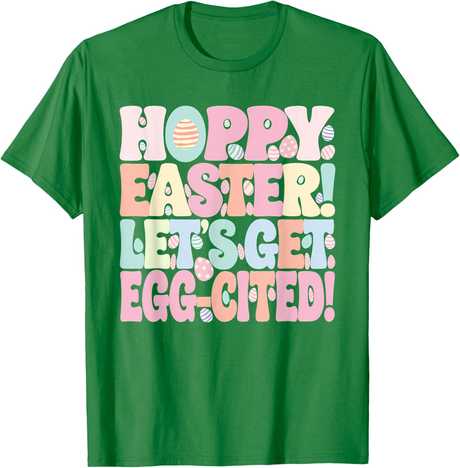 Funny Hoppy Easter Egg-cited T-Shirt for Festive Celebrations - 13