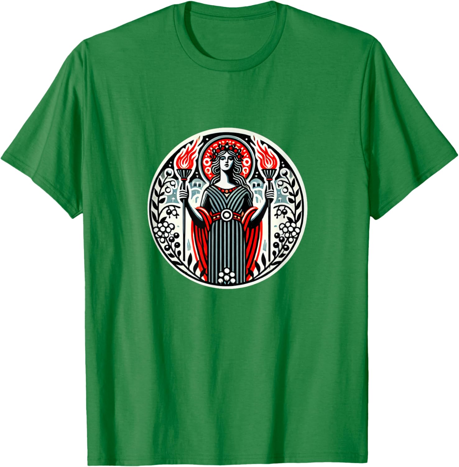 Hecate Goddess Illustration Crone T-Shirt for Unique Style Lovers - 20