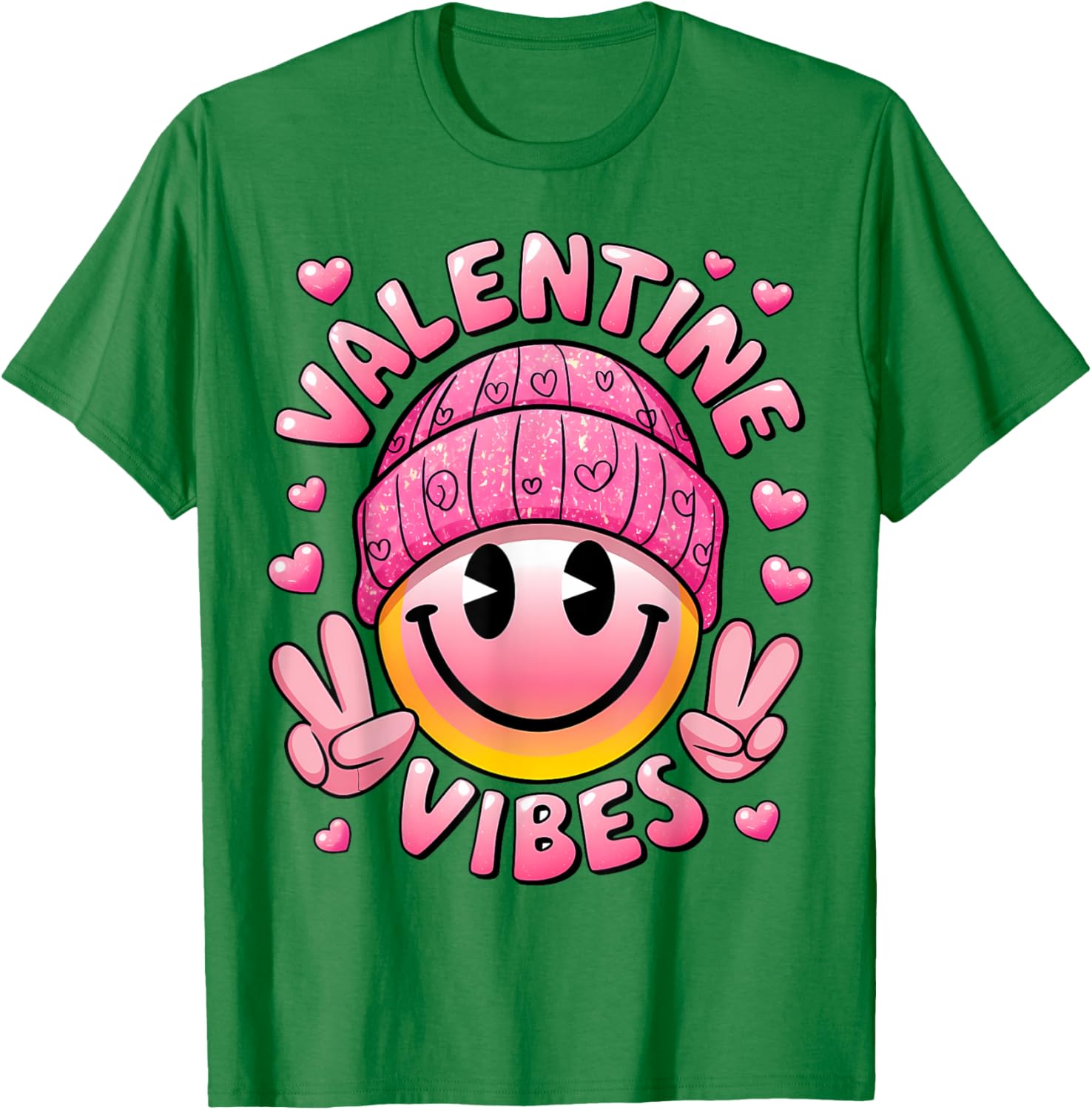 Valentine Vibes T-Shirt for Men, Women, and Kids - Perfect for Love Day - 17