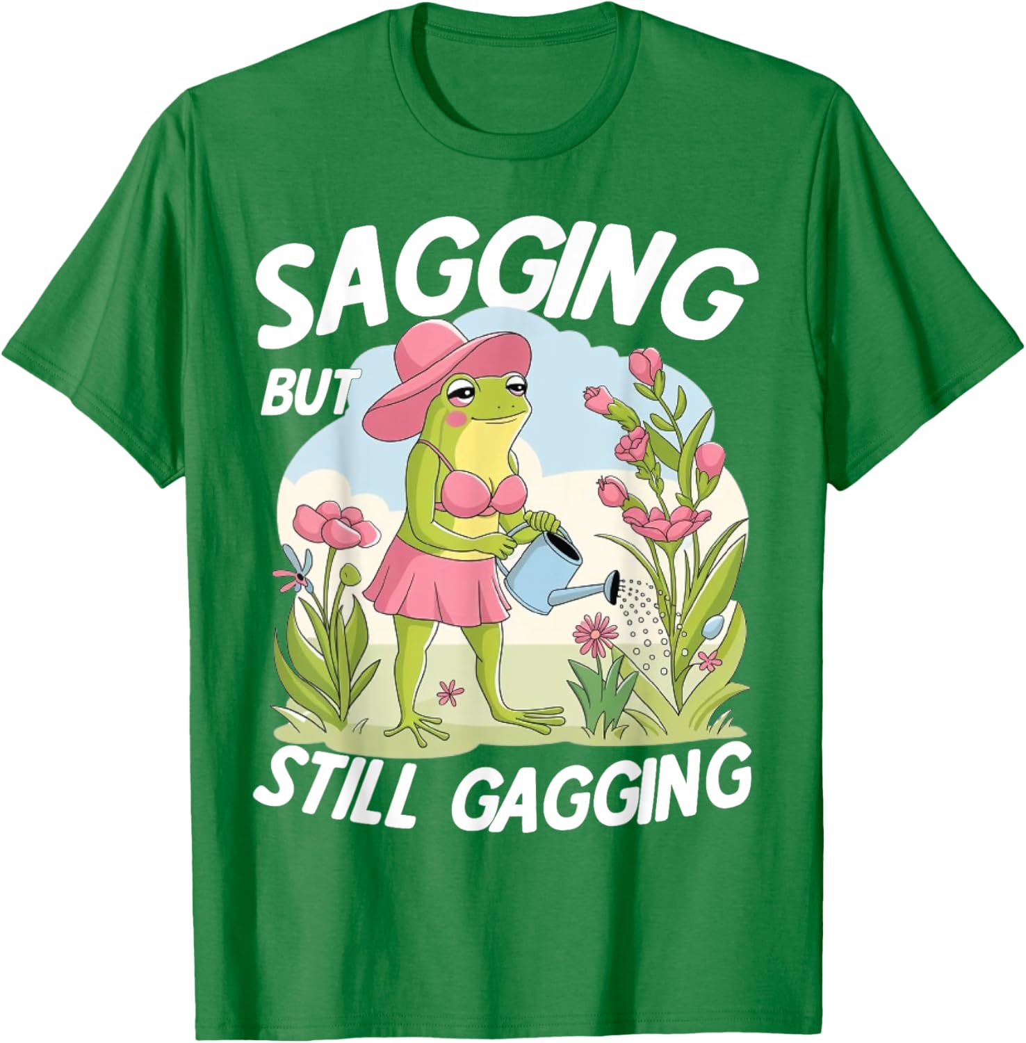 Funny Frog Meme T-Shirt for Gagging Humor Lovers - Stylish and Comfy Apparel - 4