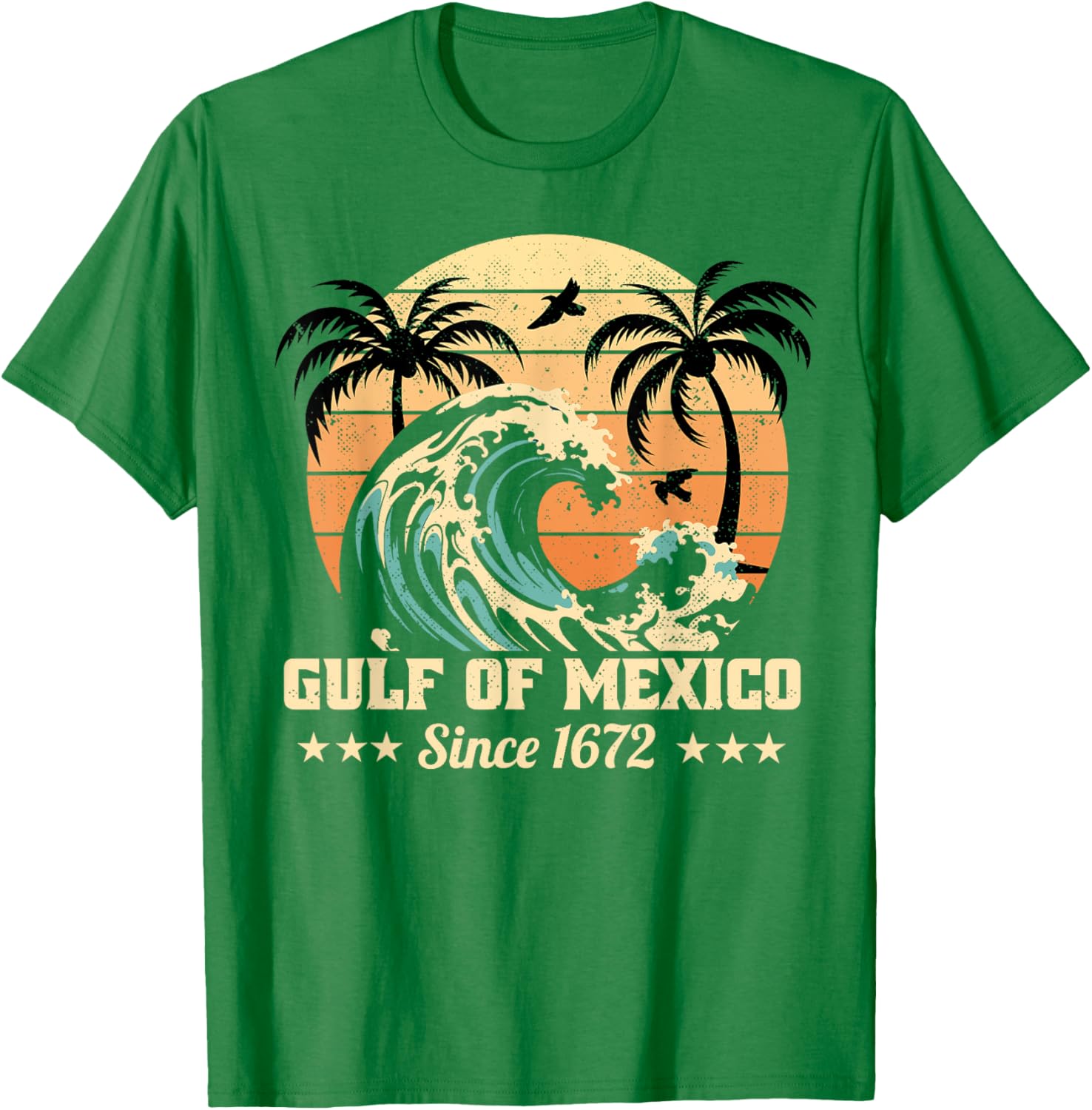 Vintage Gulf of Mexico T-Shirt Since 1672 Stylish and Unique Apparel - 16