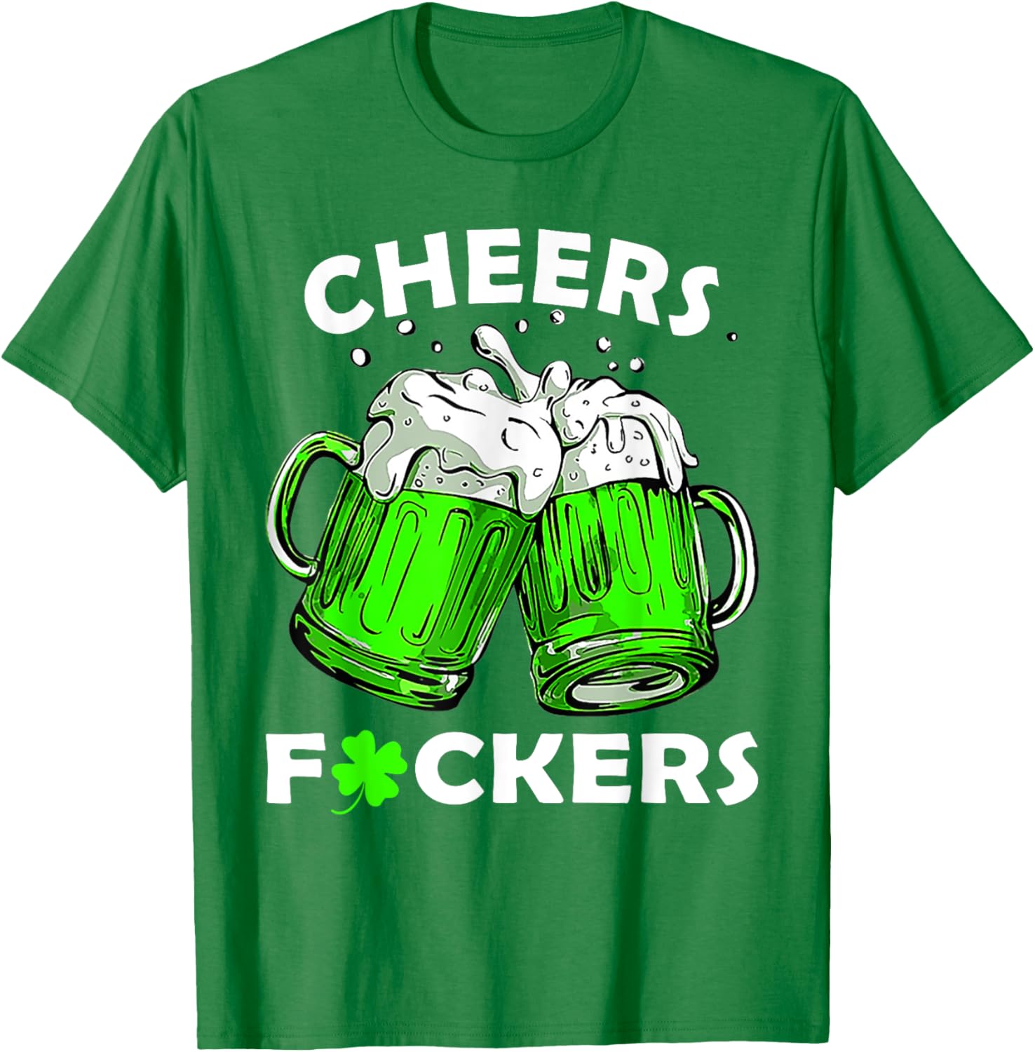 Cheers T-Shirt for St Patrick's Day Fun With Friends and Beer - 13