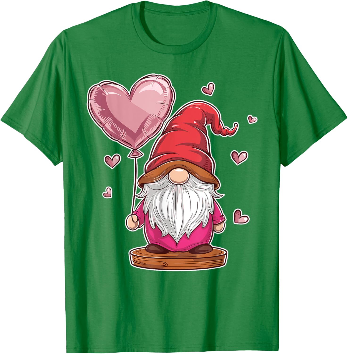 Gnome Valentine's Day Love Heart Kids T-Shirt for Fun and Style - 26
