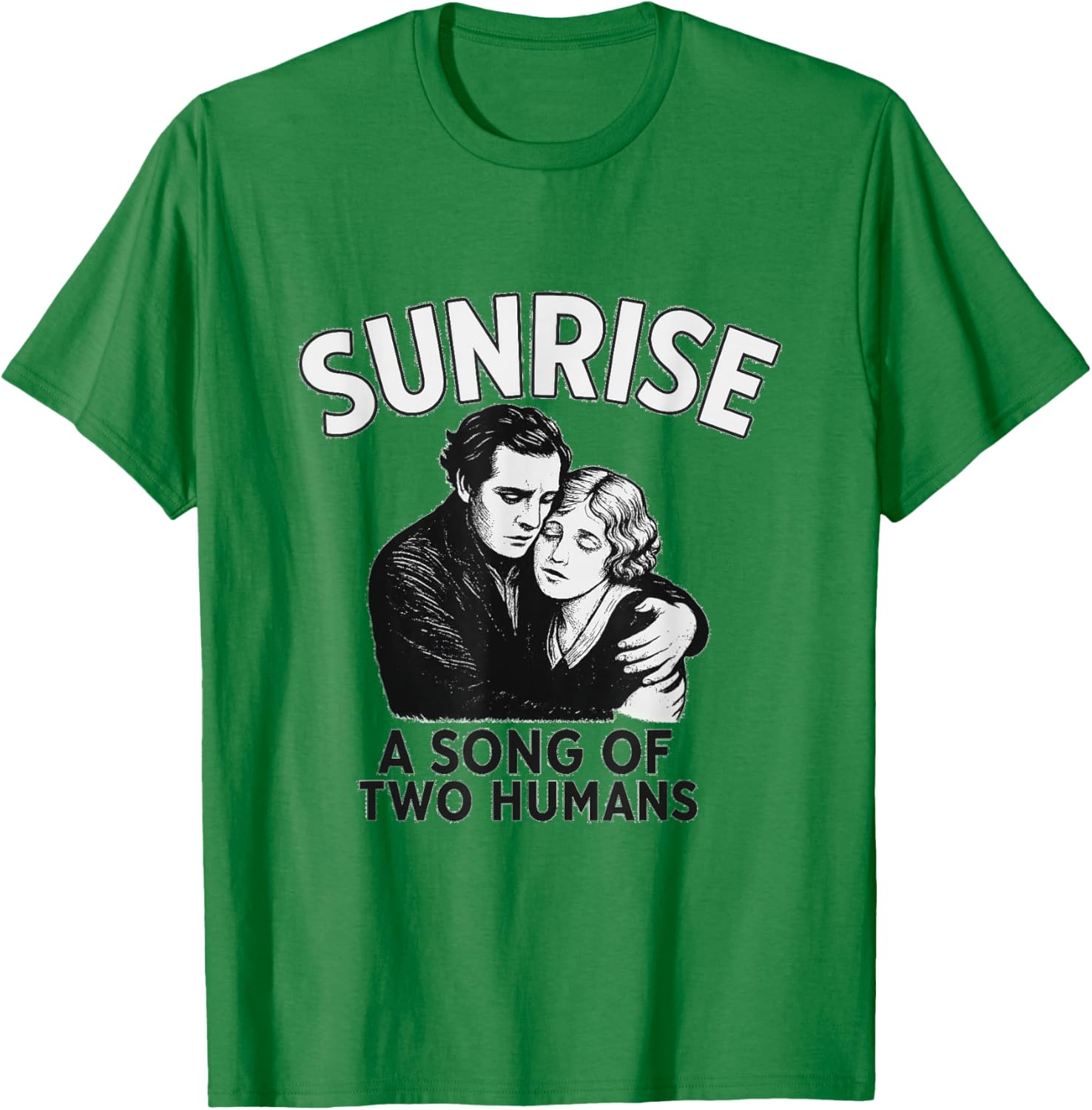Sunrise Silent Film T-Shirt Romantic Drama Inspired Clothing for Fans - 1