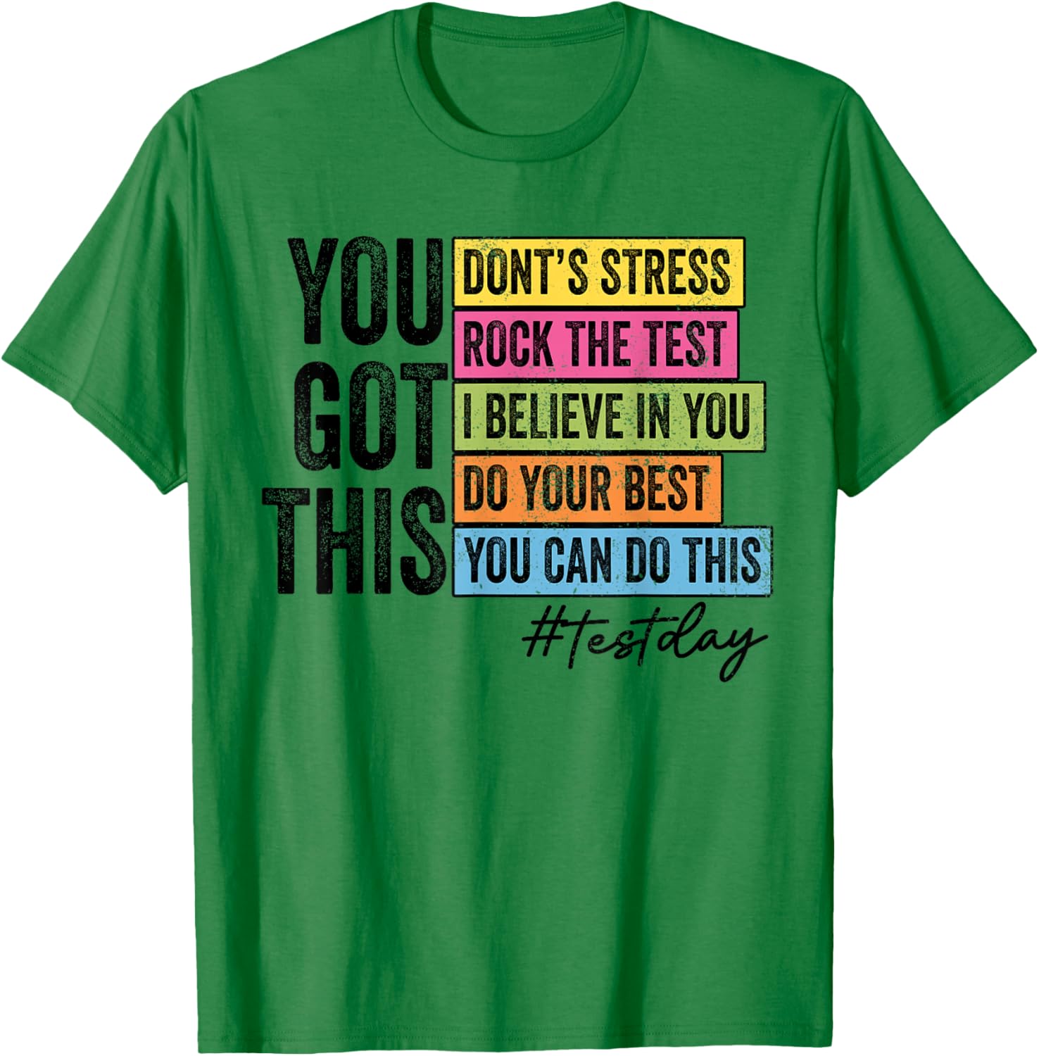 Retro You Got This Shirt Perfect for Exam Day Motivation and Style - 17